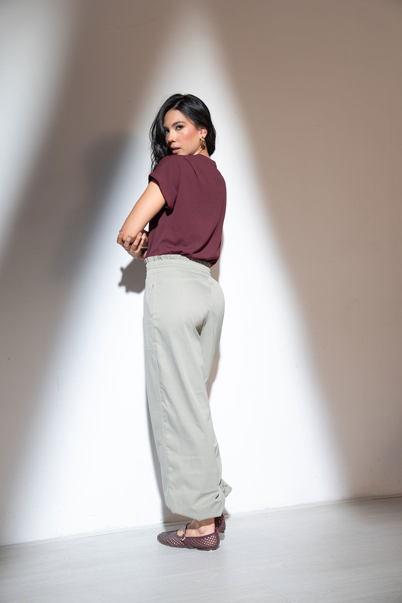 Camiseta cuello redondo