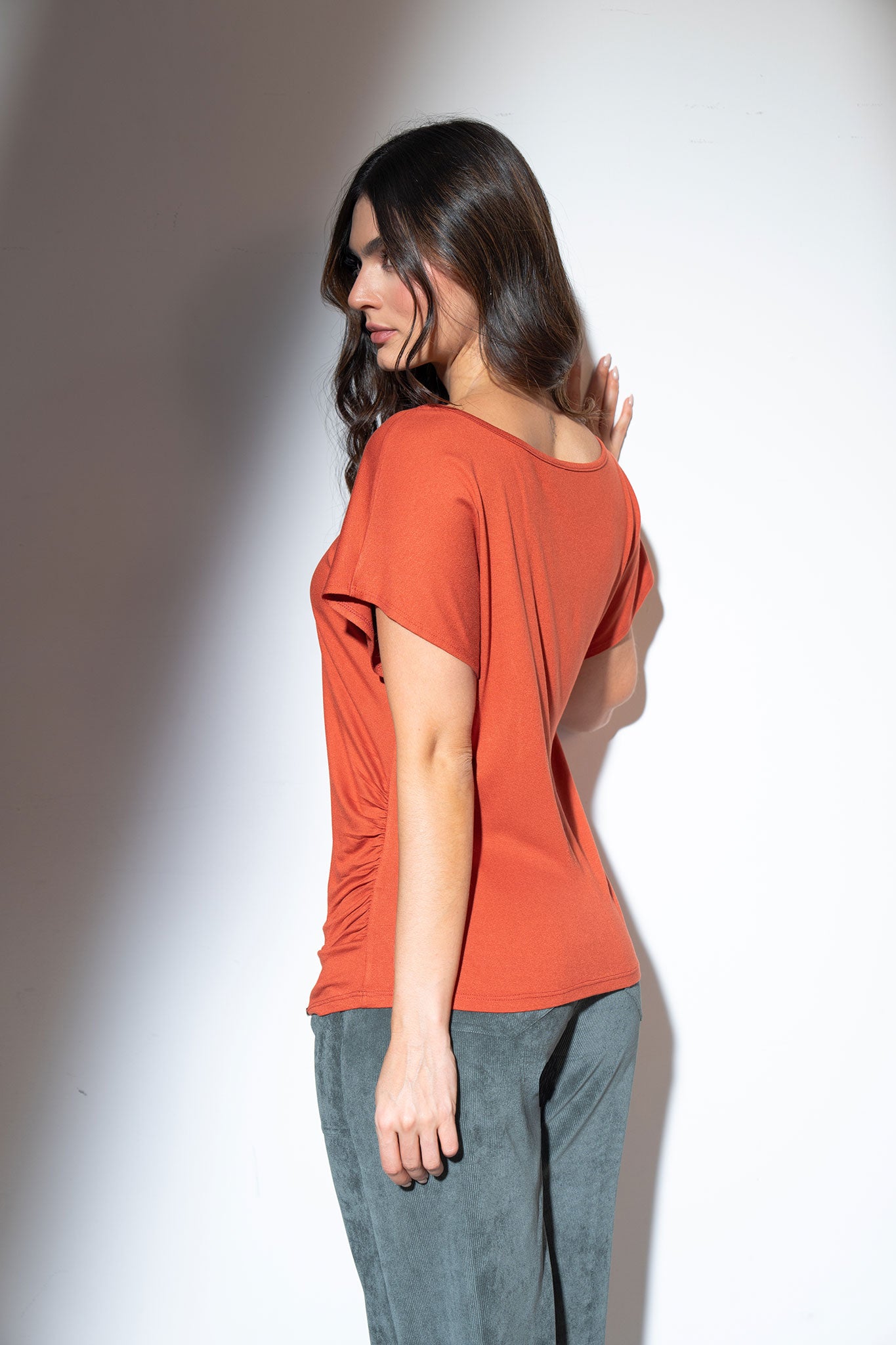 Camiseta cuello redondo