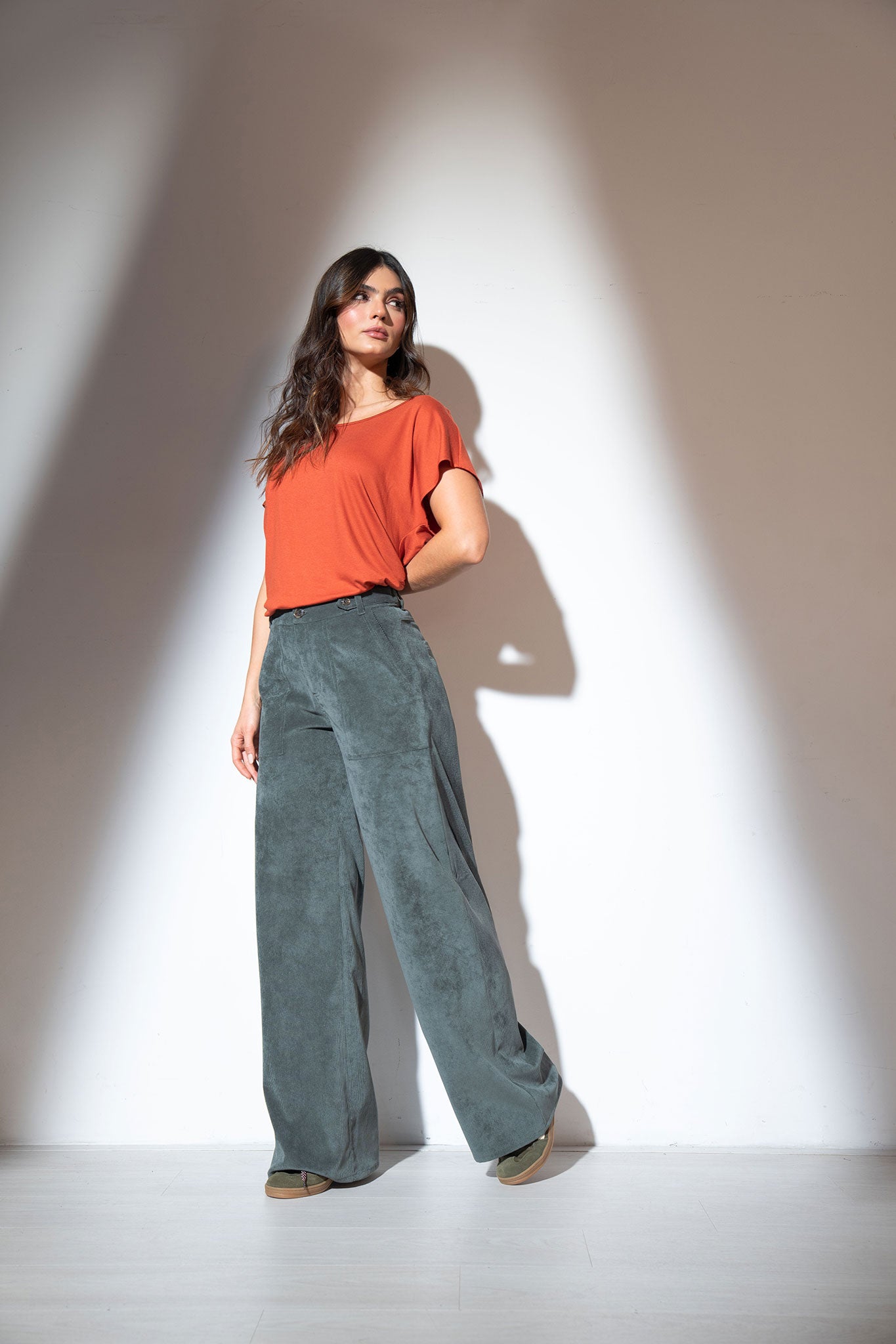 Camiseta cuello redondo