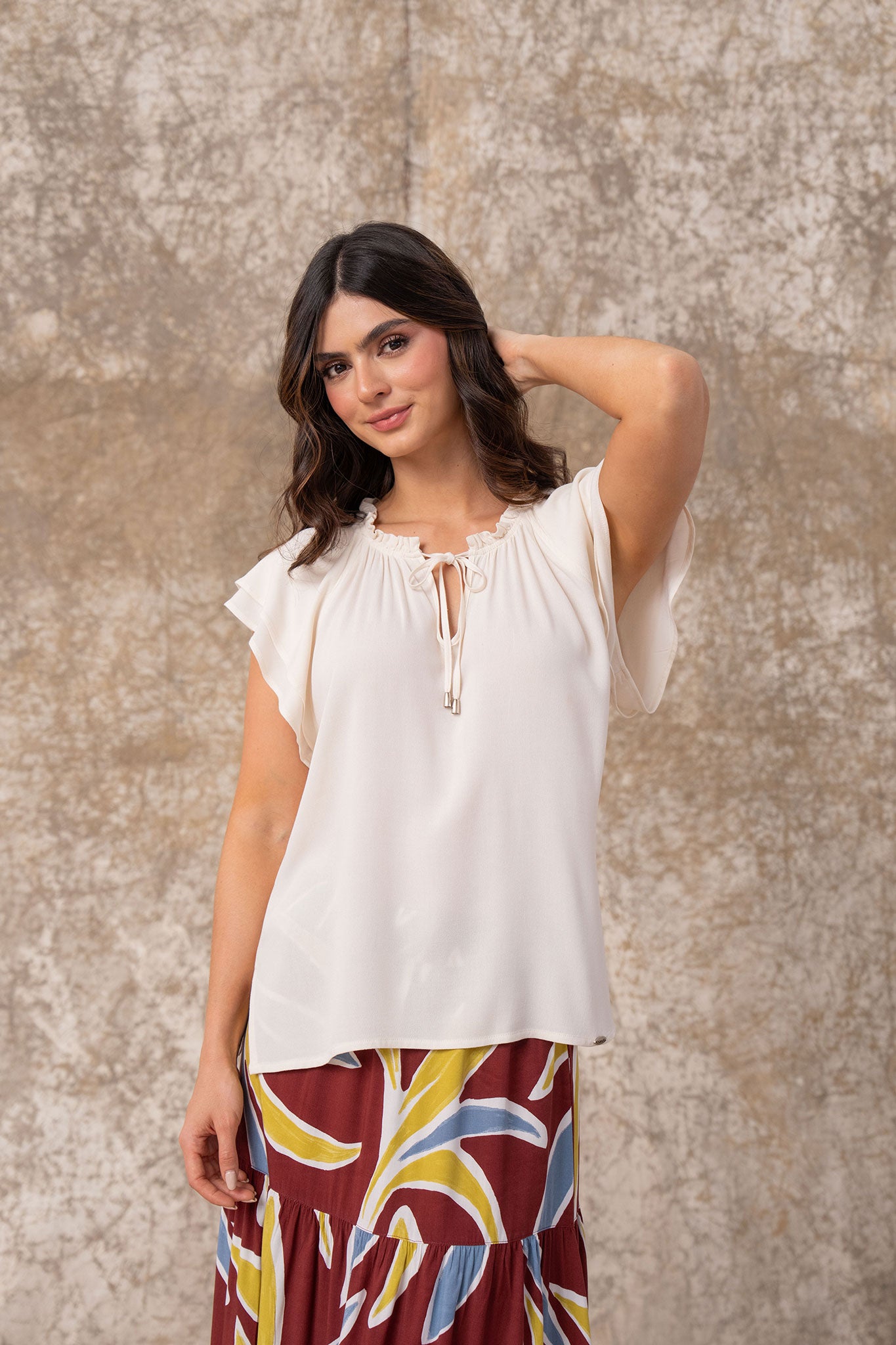 Blusa manga ranglán