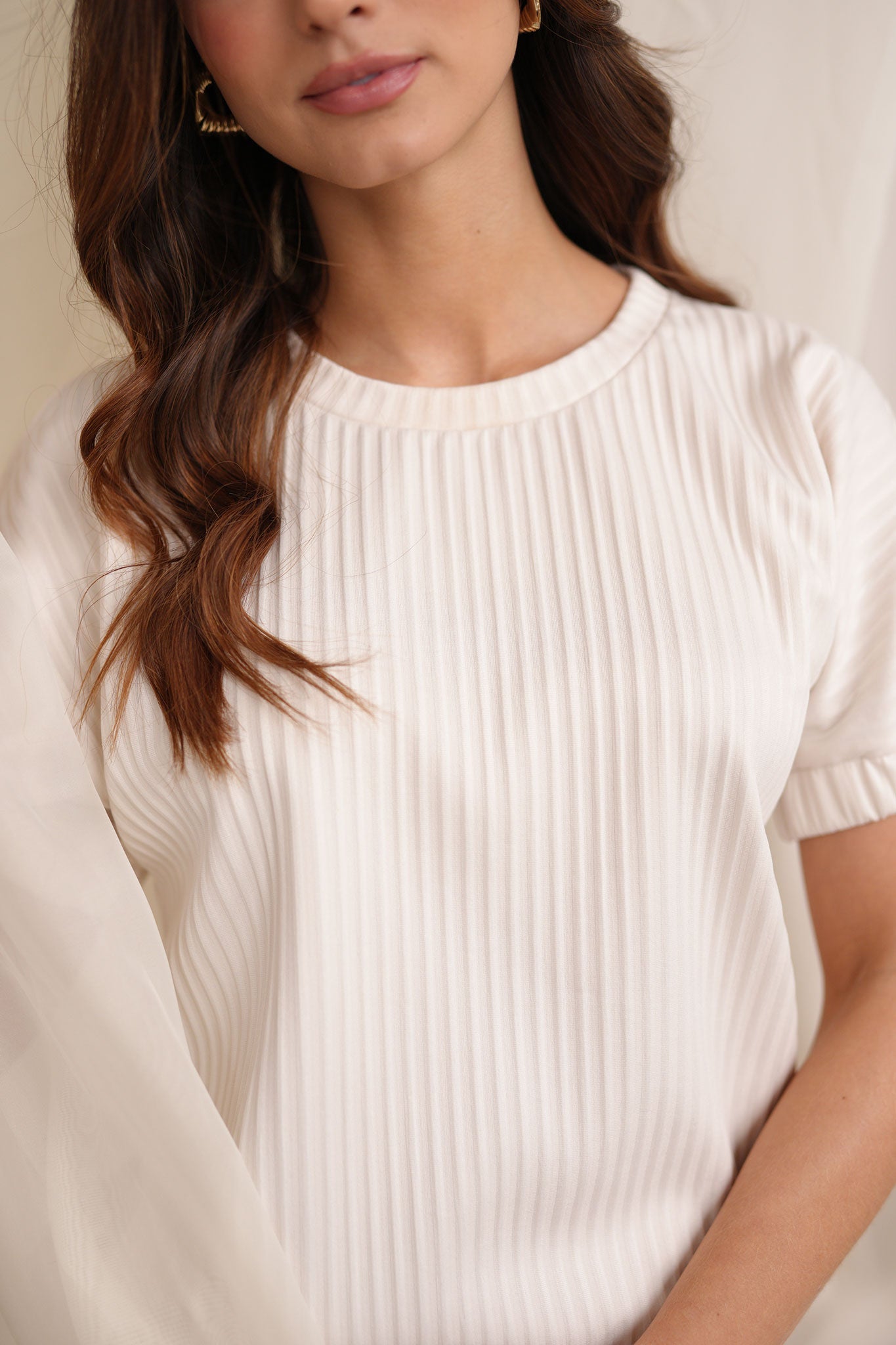 Camiseta acanalada