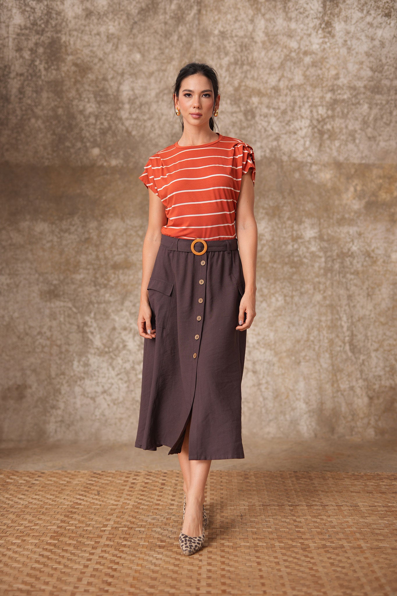 Camiseta con prenses