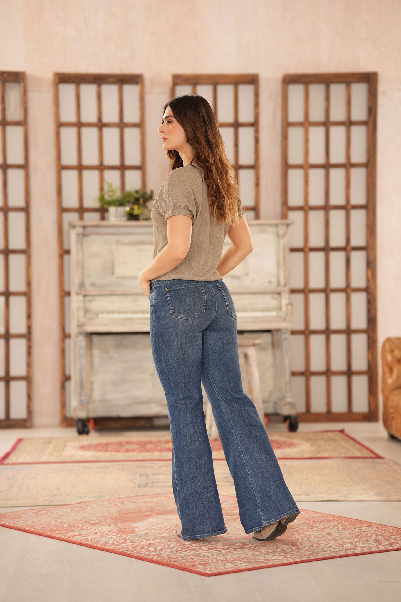 Camiseta cuello en v