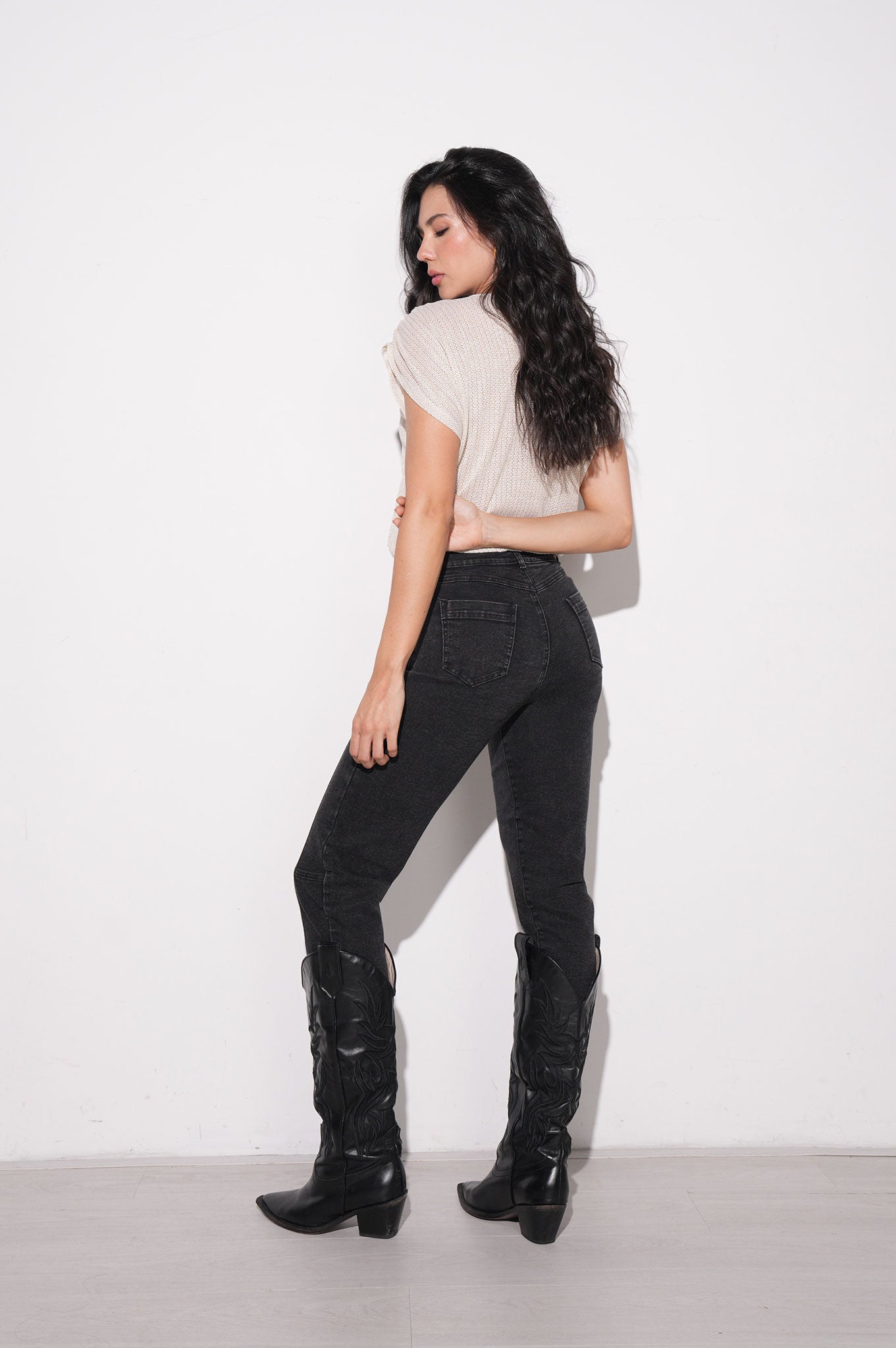 Camiseta cuello redondo