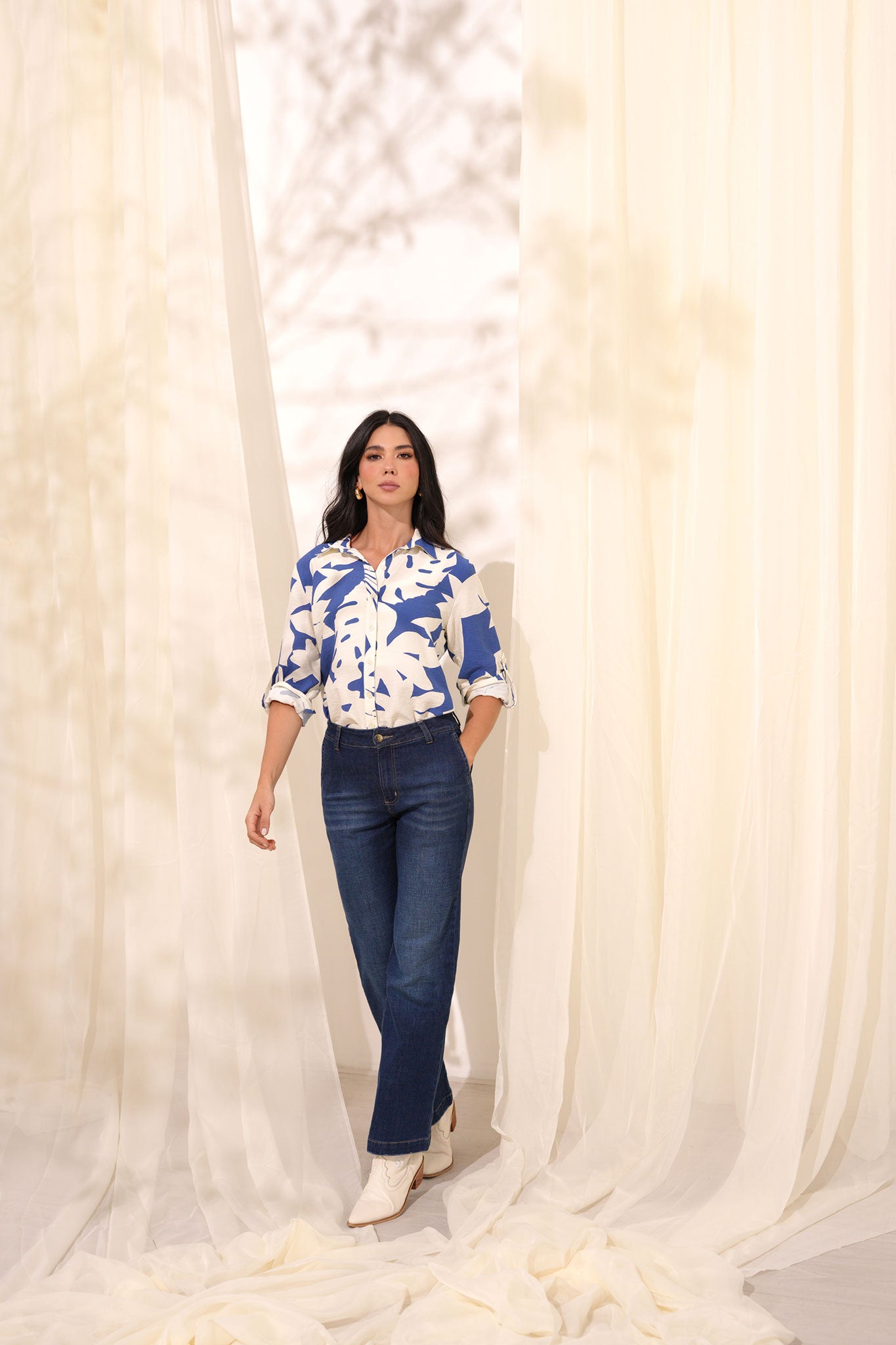 Blusa estampada