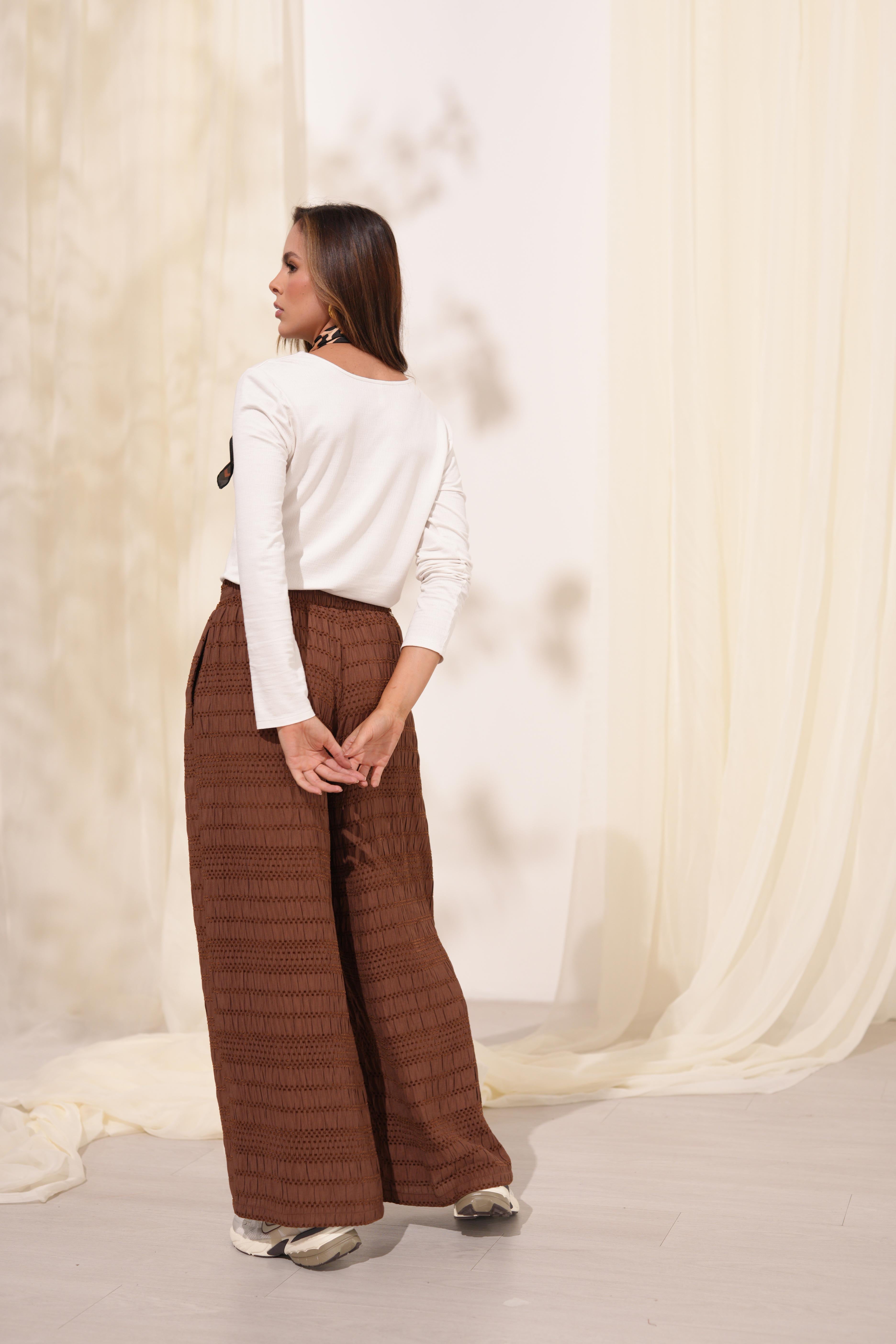Blusa cuello simétrico