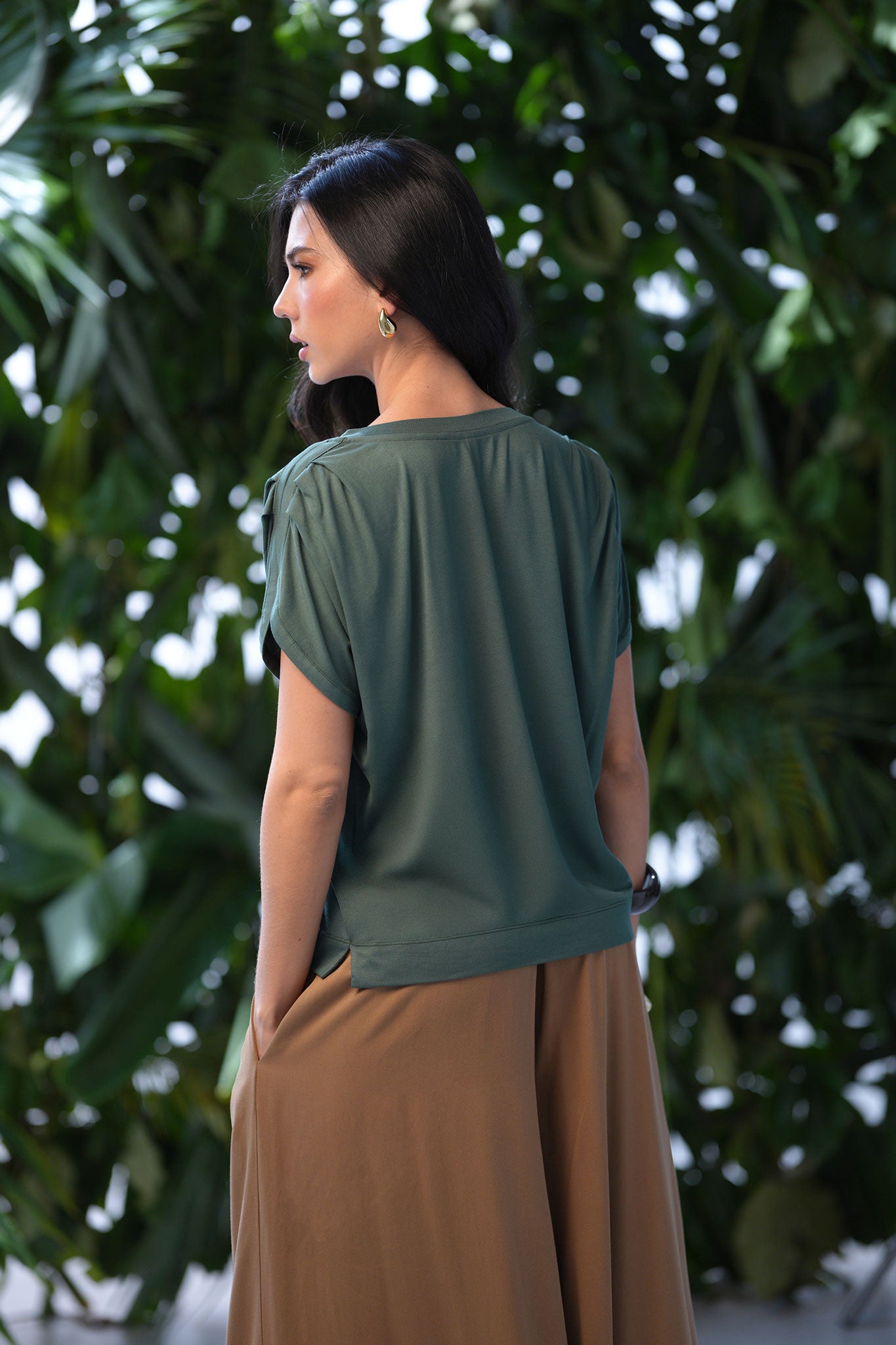 Camiseta cuello redondo