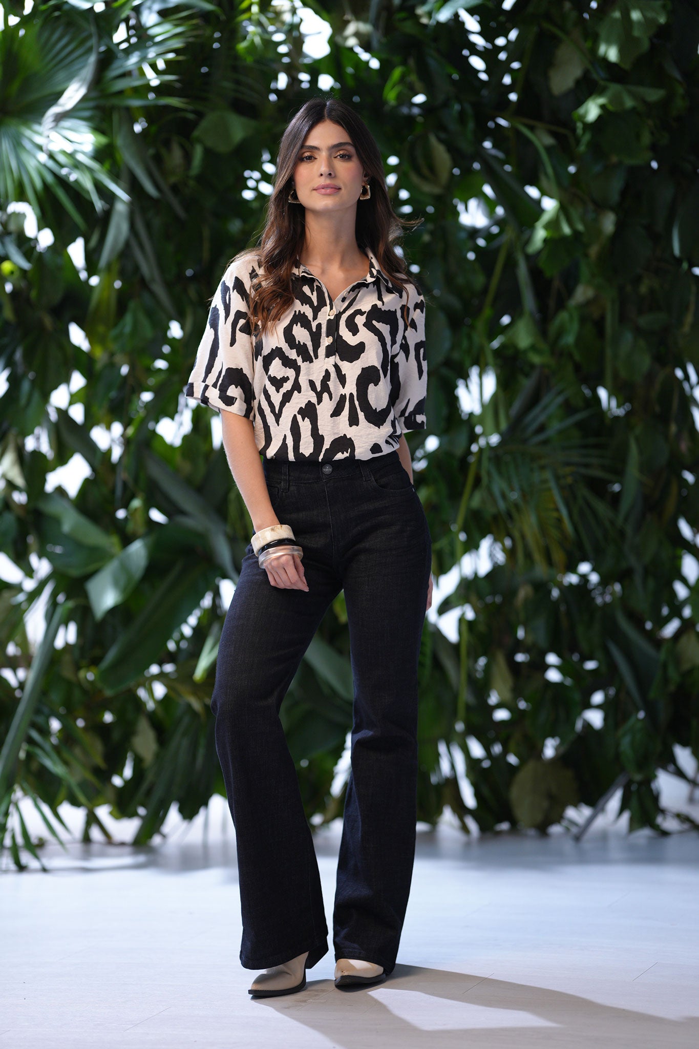 Blusa estampada