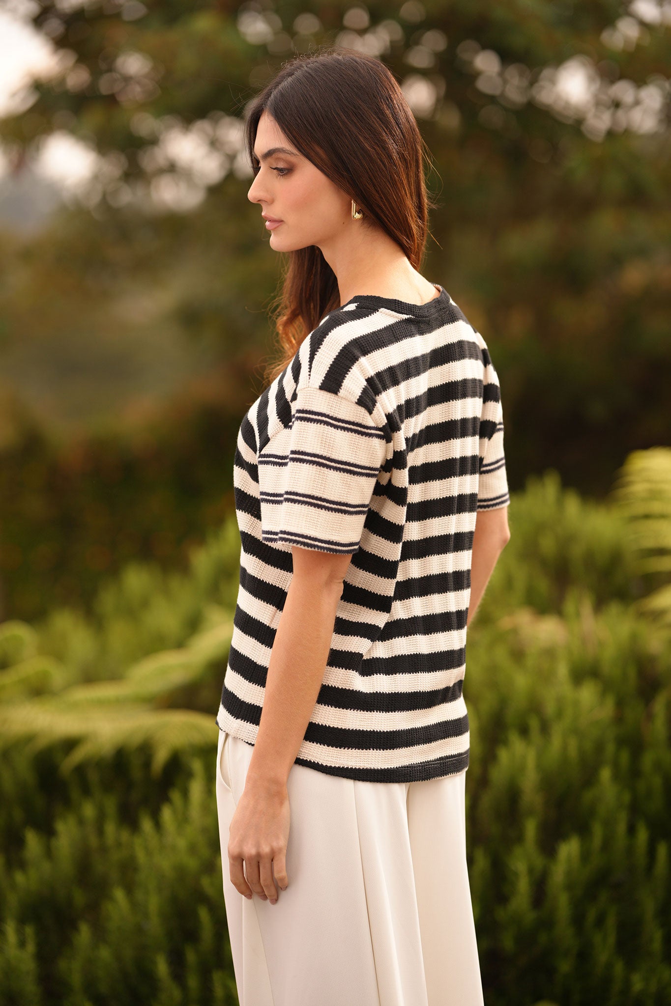 Camiseta cuello redondo