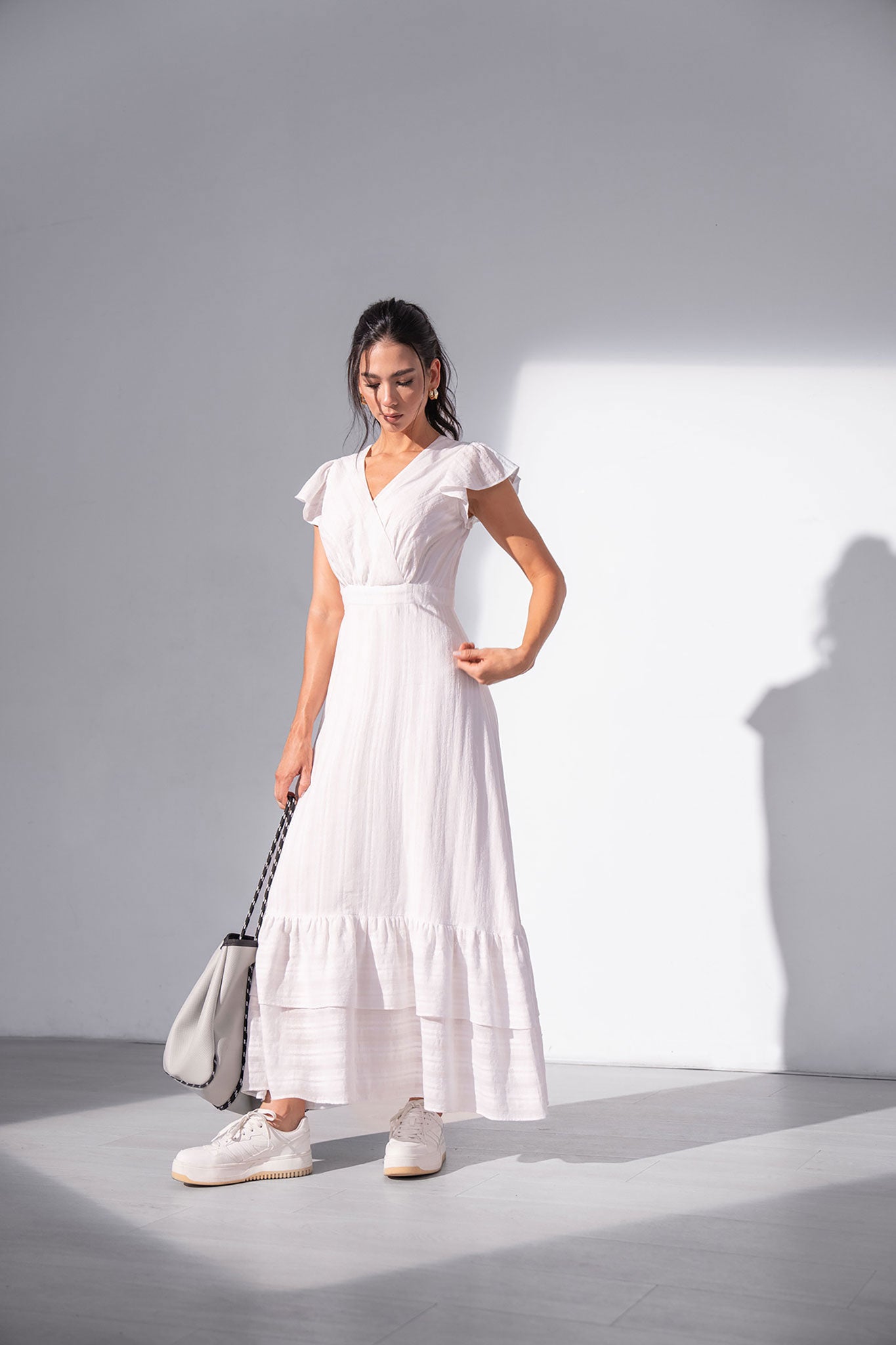Vestido largo con bolero