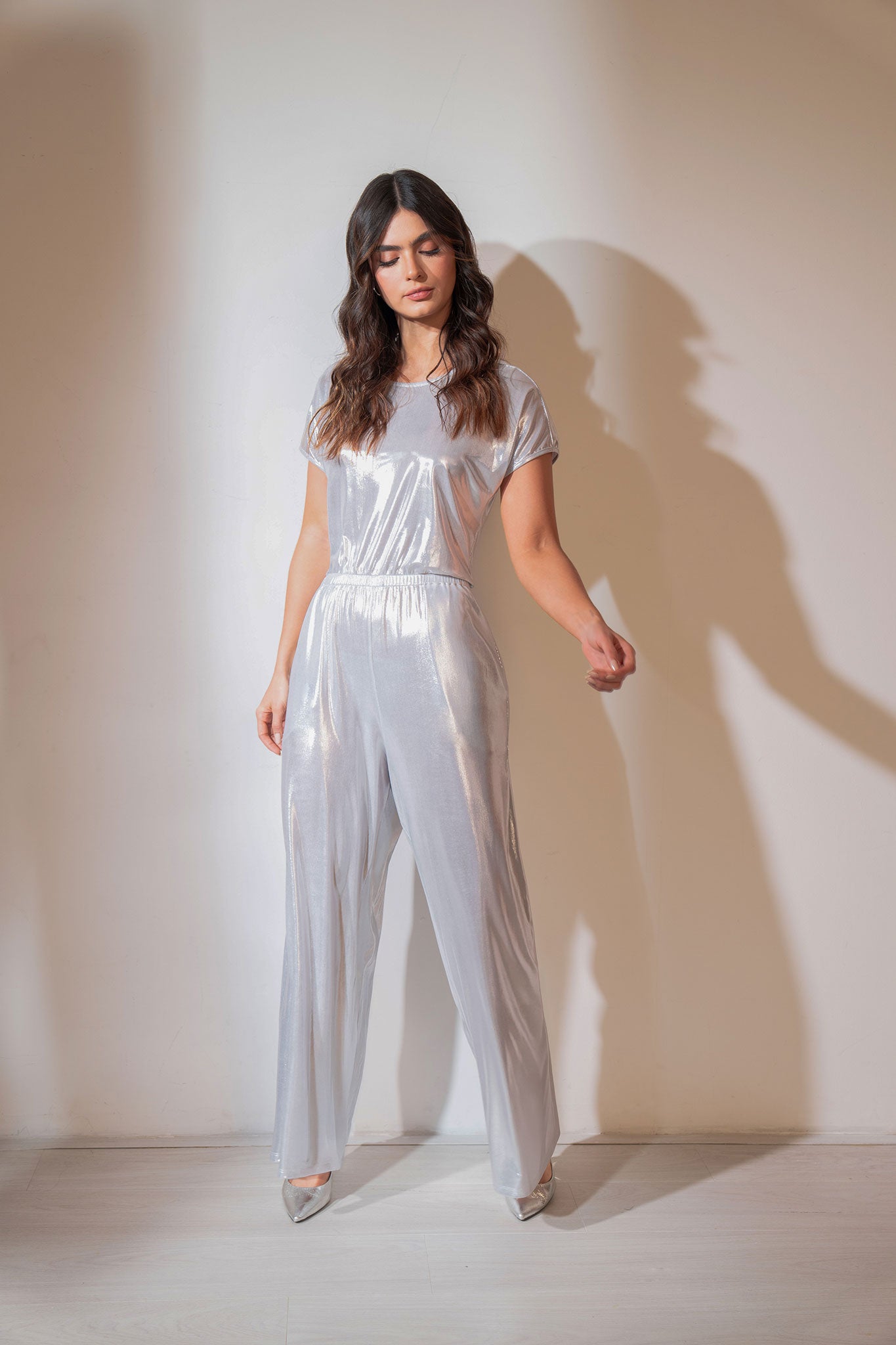 Enterizo cuello redondo