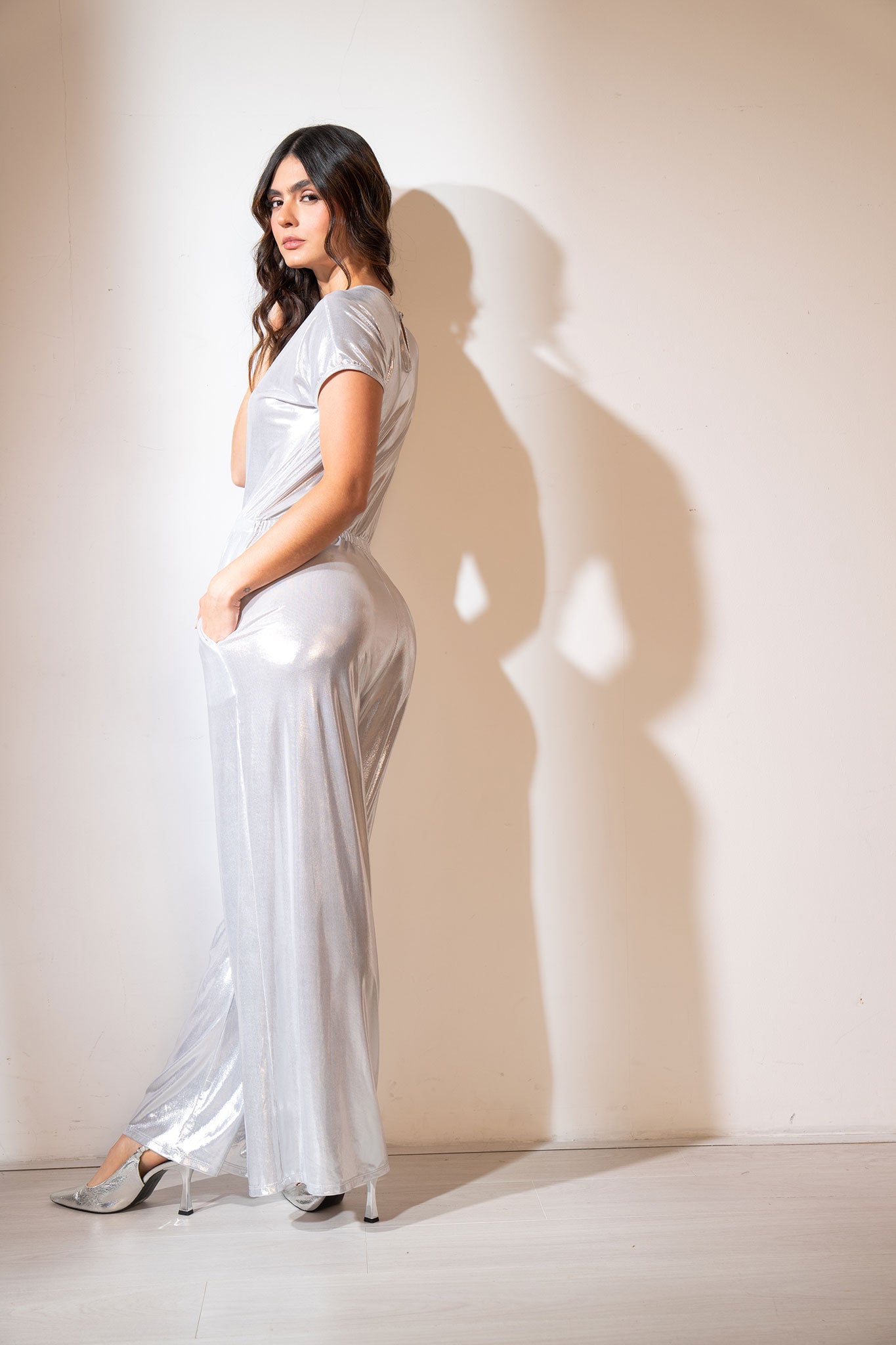 Enterizo cuello redondo