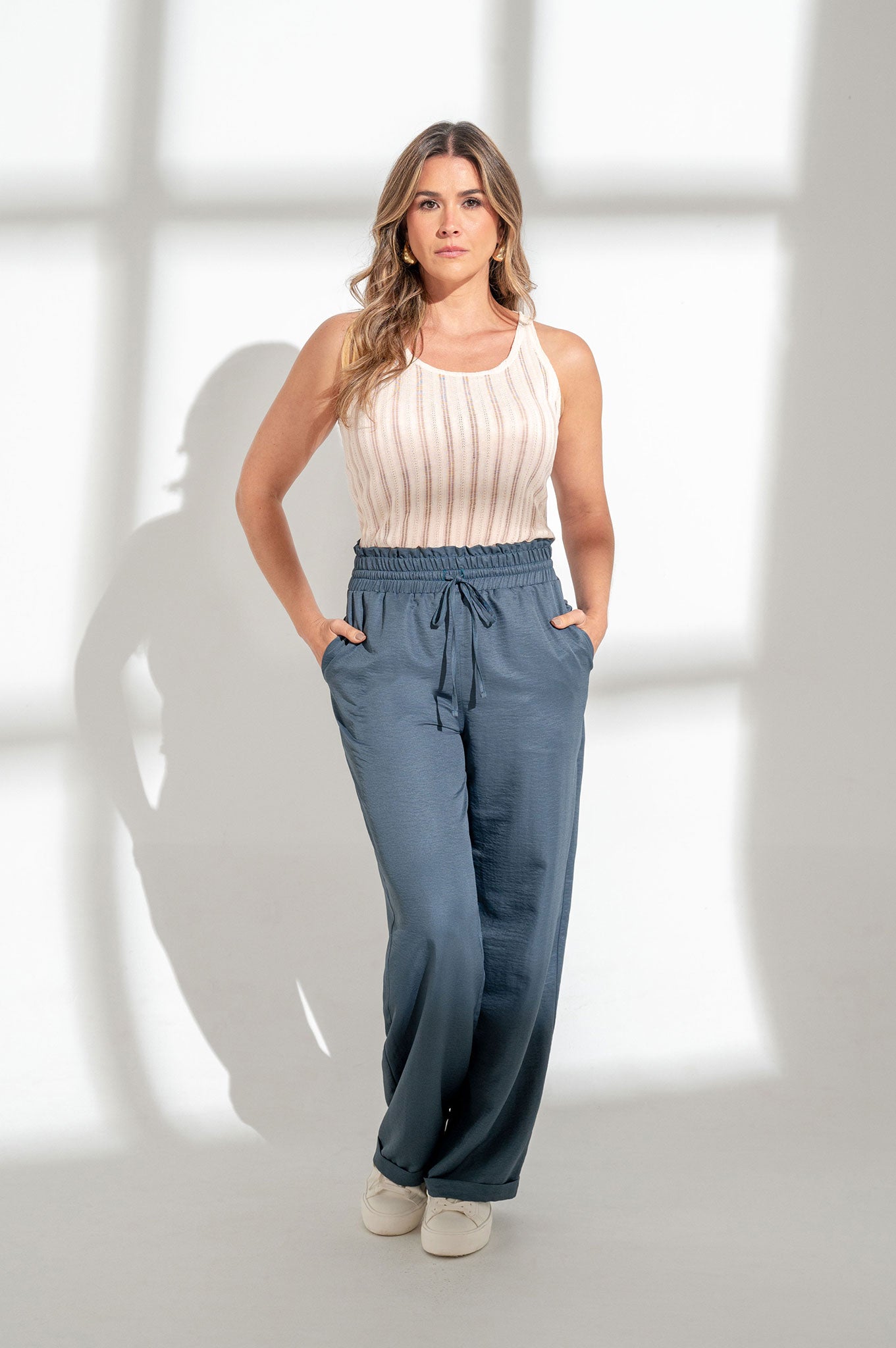 Camisilla sisa cuello redondo