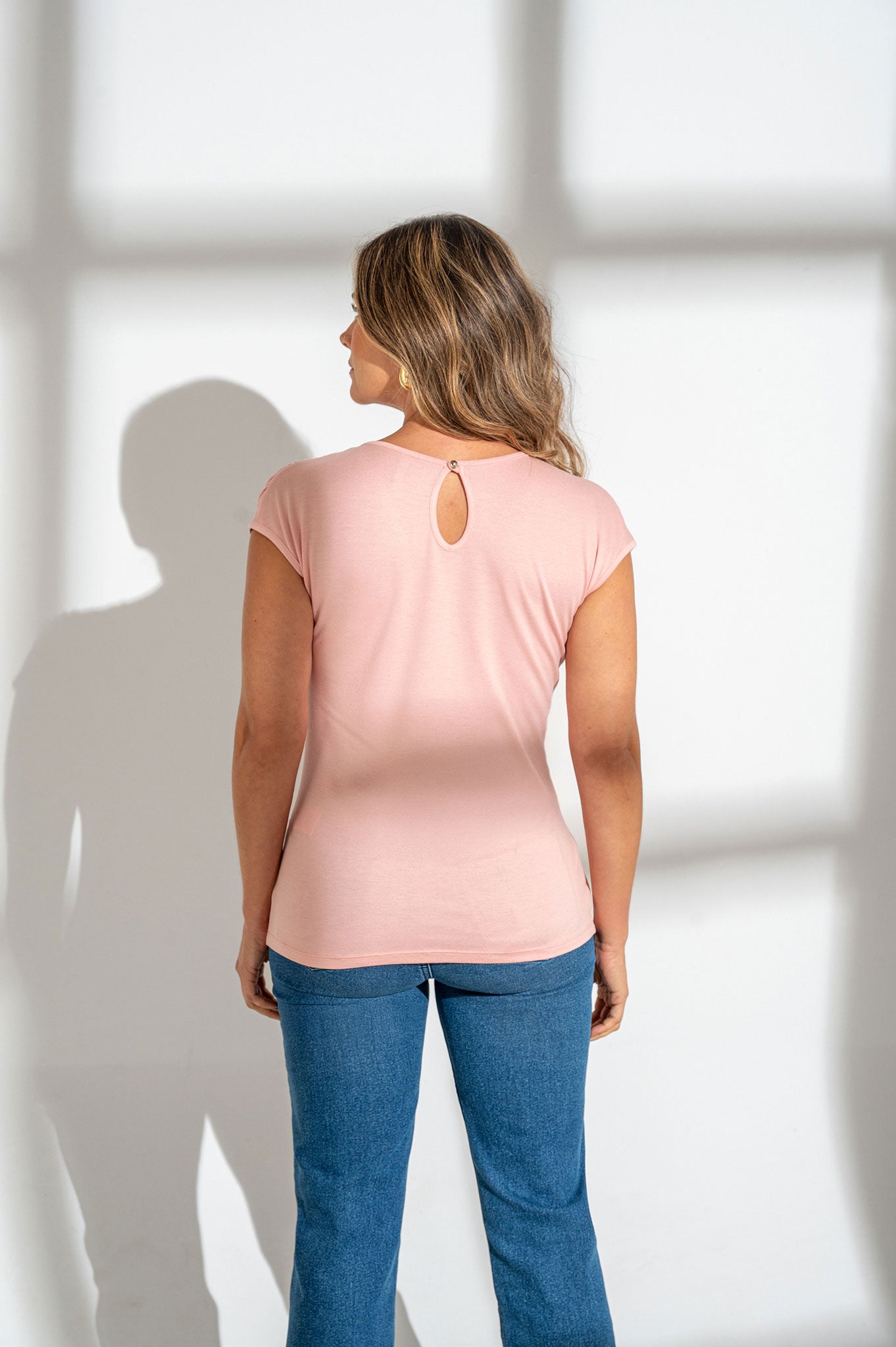Camiseta cuello en V