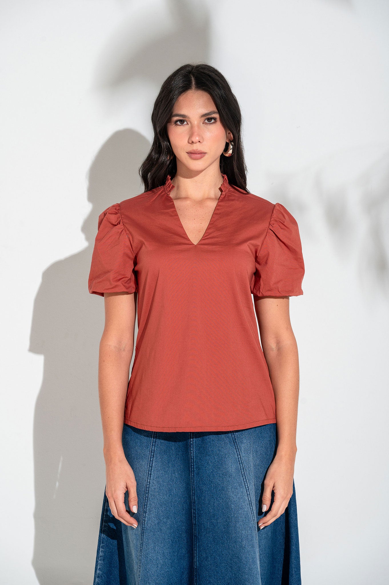 Blusa manga corta y bombacha