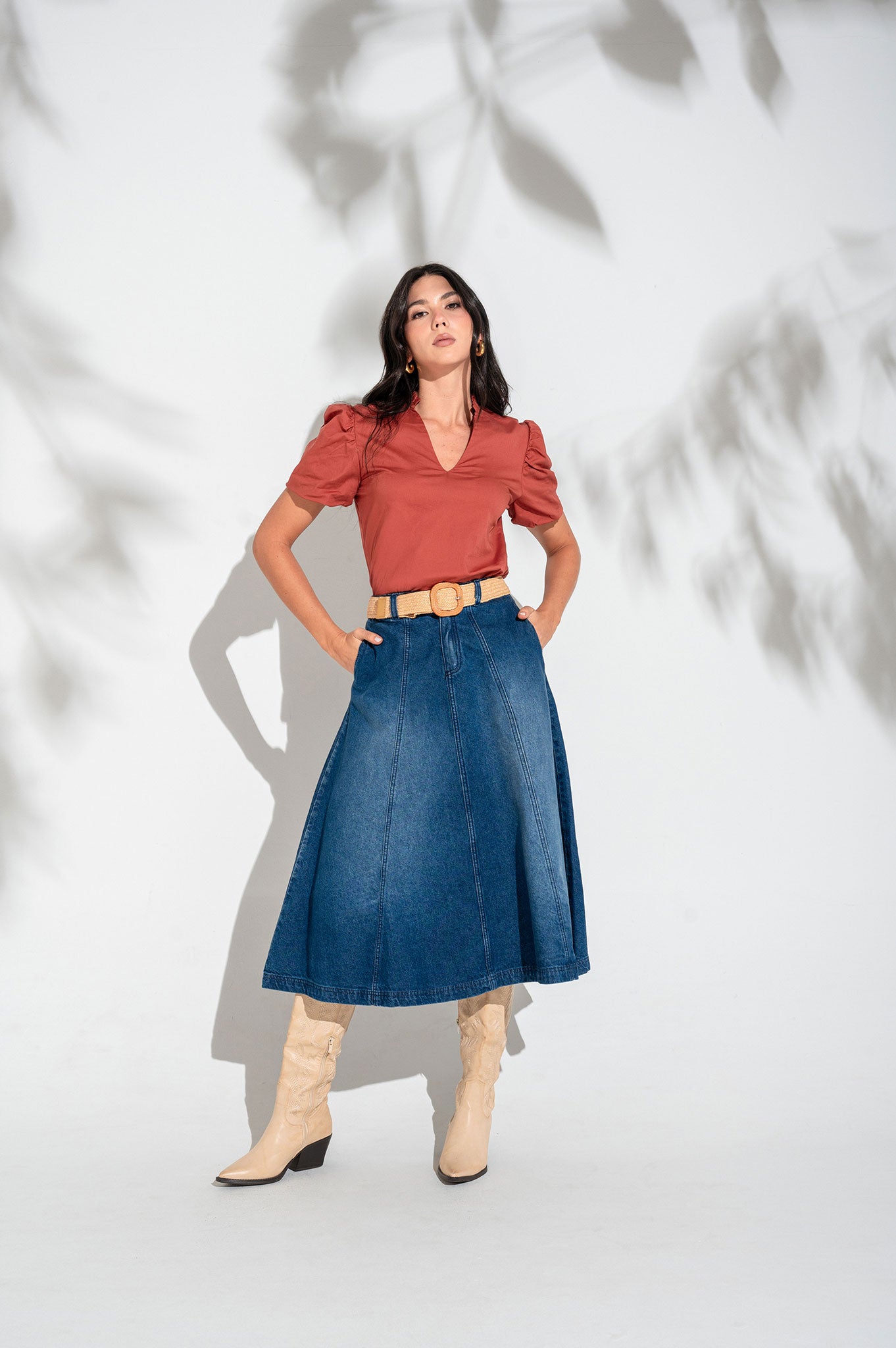 Blusa manga corta y bombacha