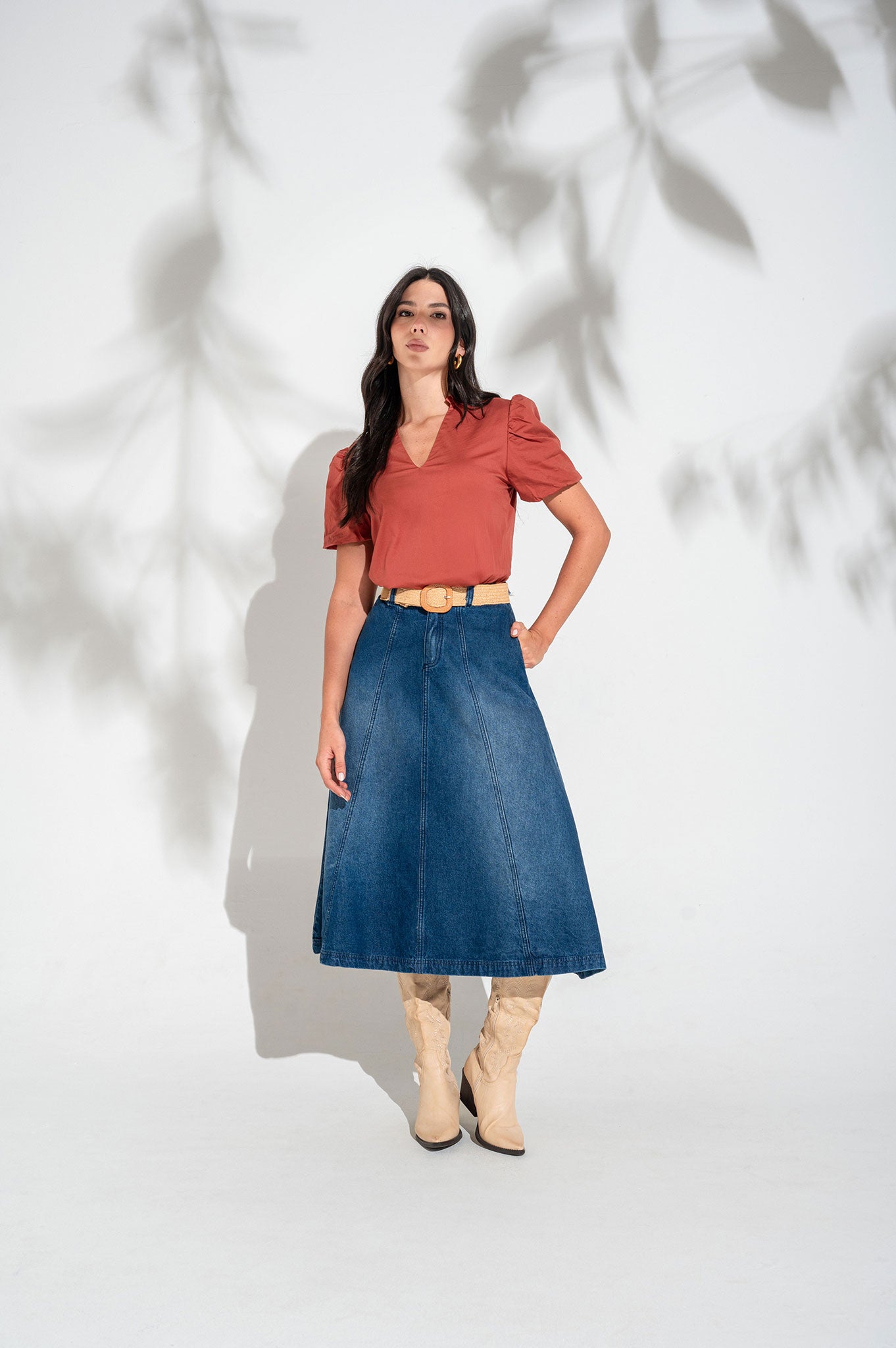 Blusa manga corta y bombacha