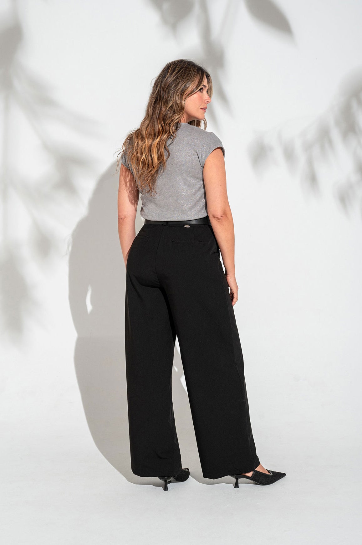 Camiseta manga corta cuello V