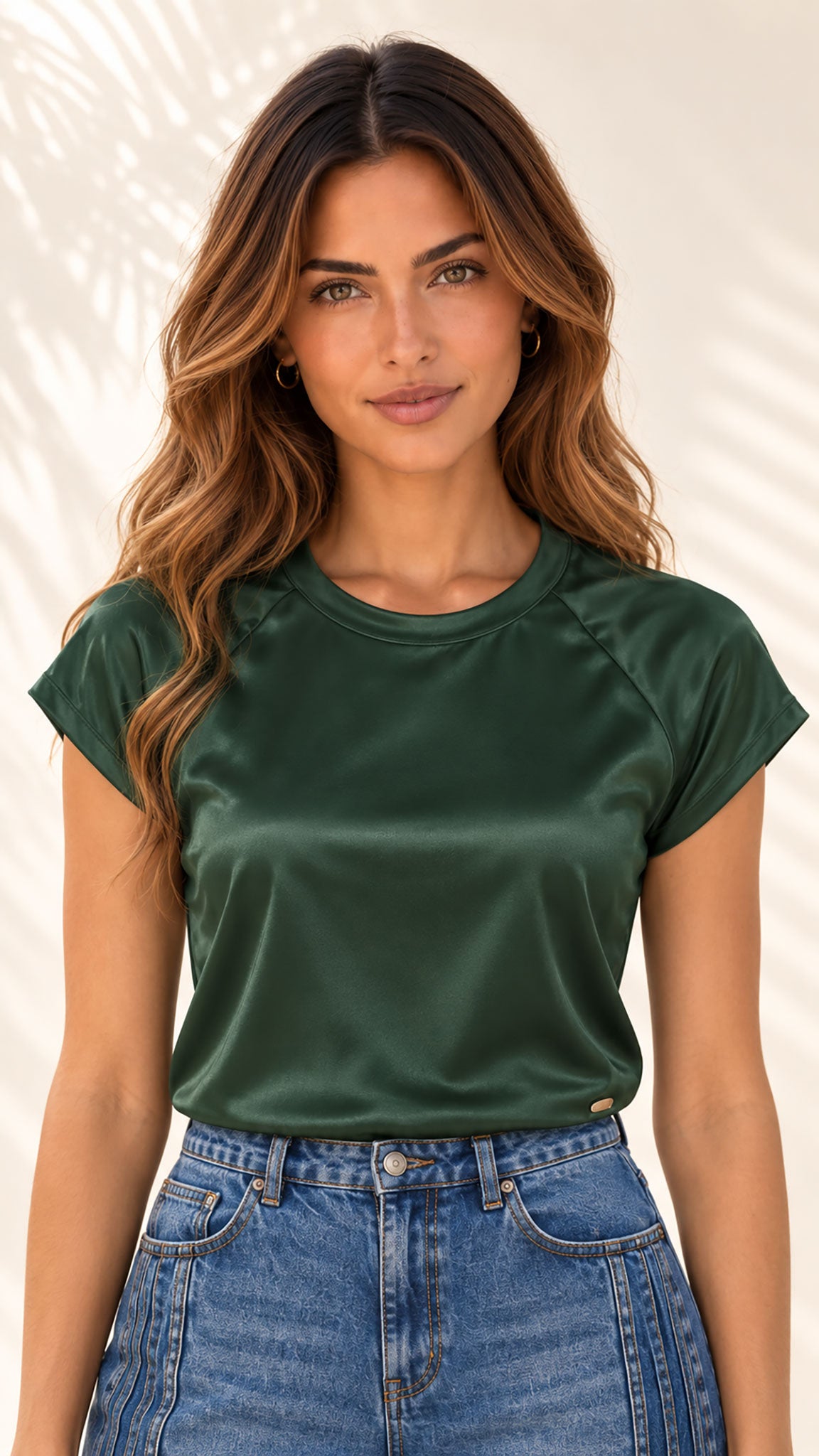 Camiseta manga sisa con puño