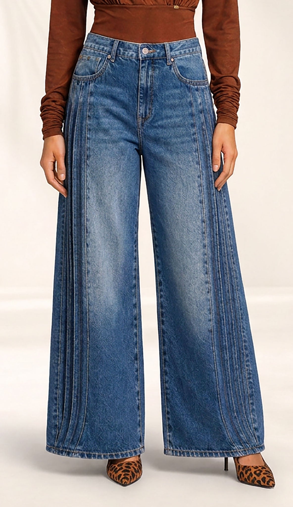 Jean mom flare