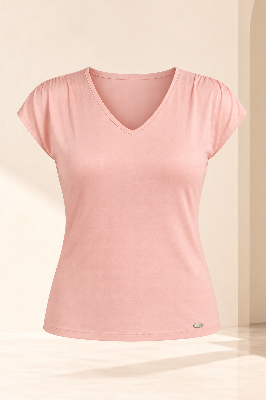 Camiseta cuello en V