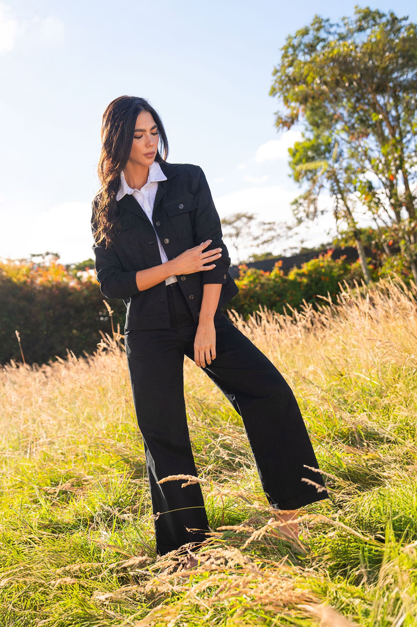 Chaqueta con bolsillo