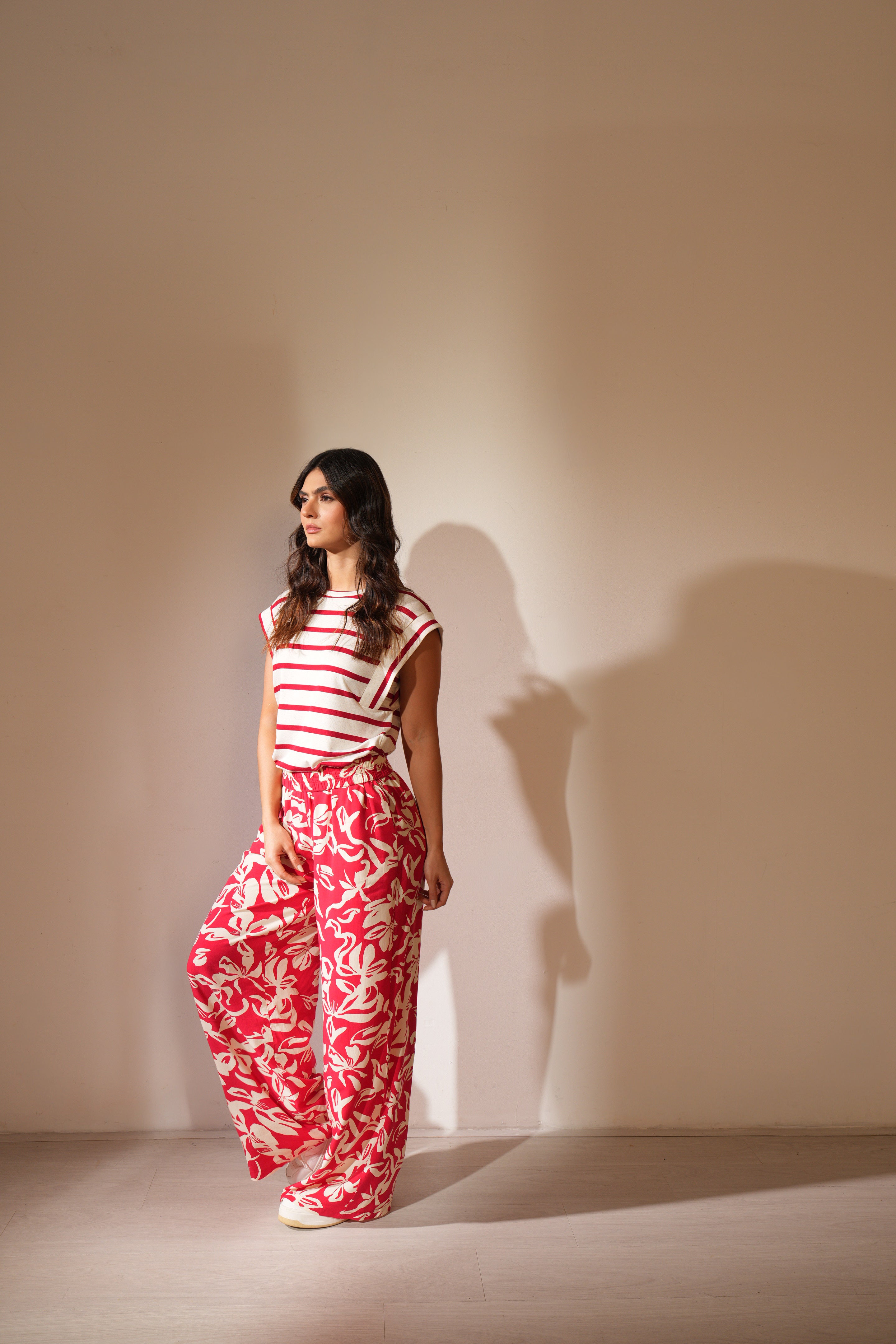 Pantalón bota palazzo