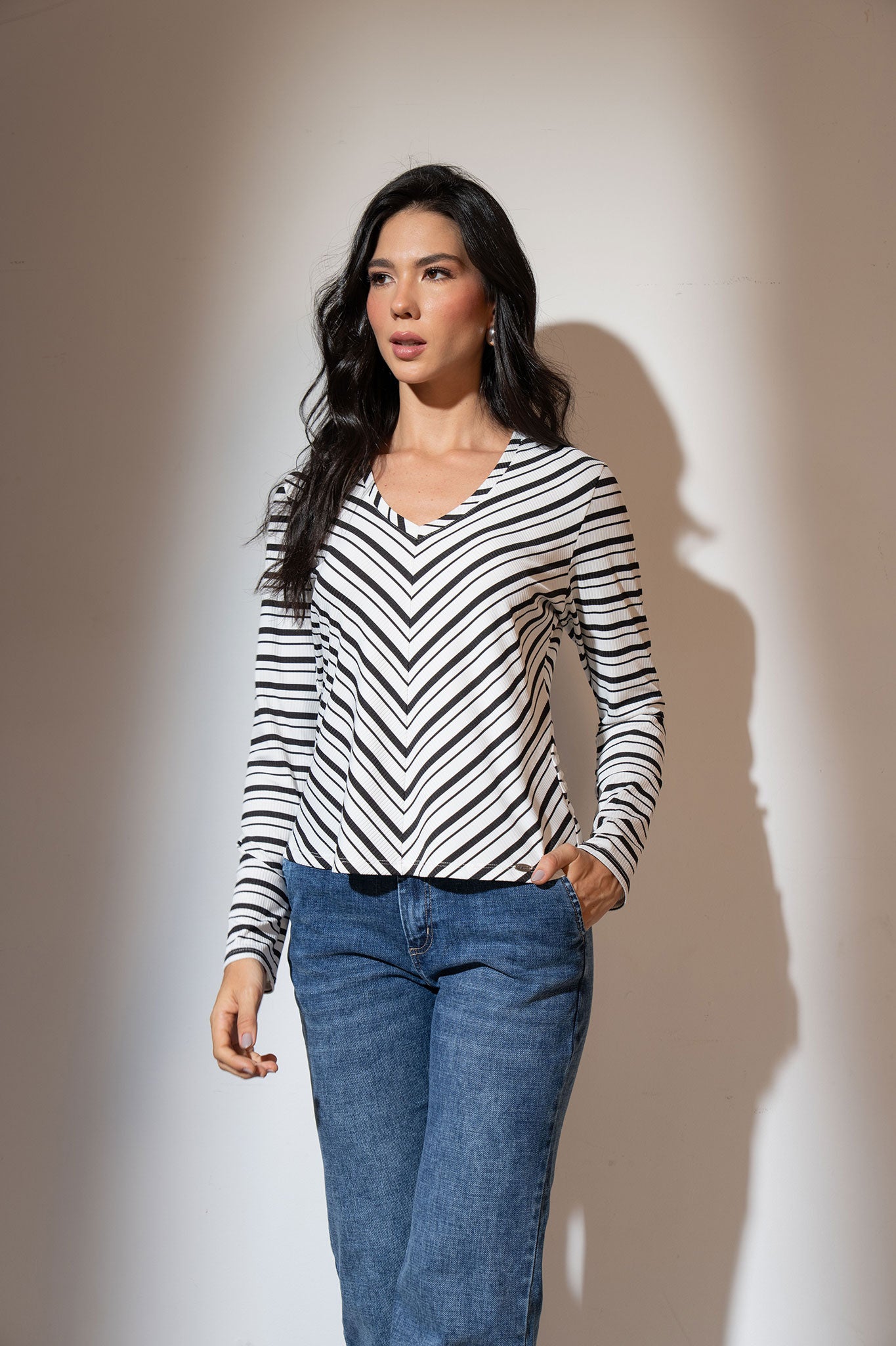 Camiseta manga larga