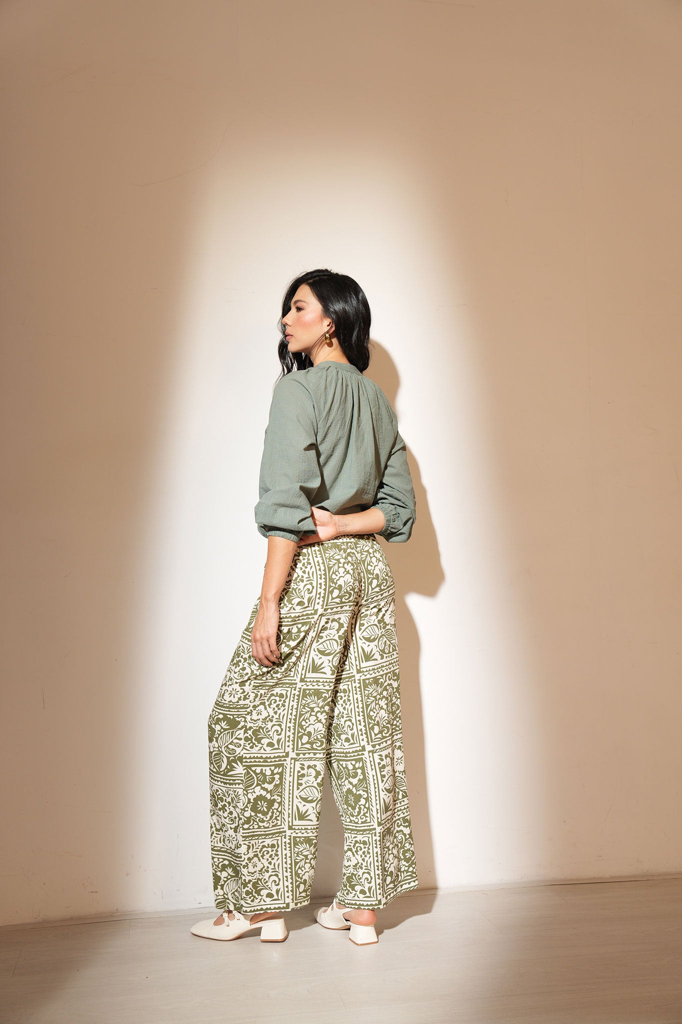 Pantalón prense delantero