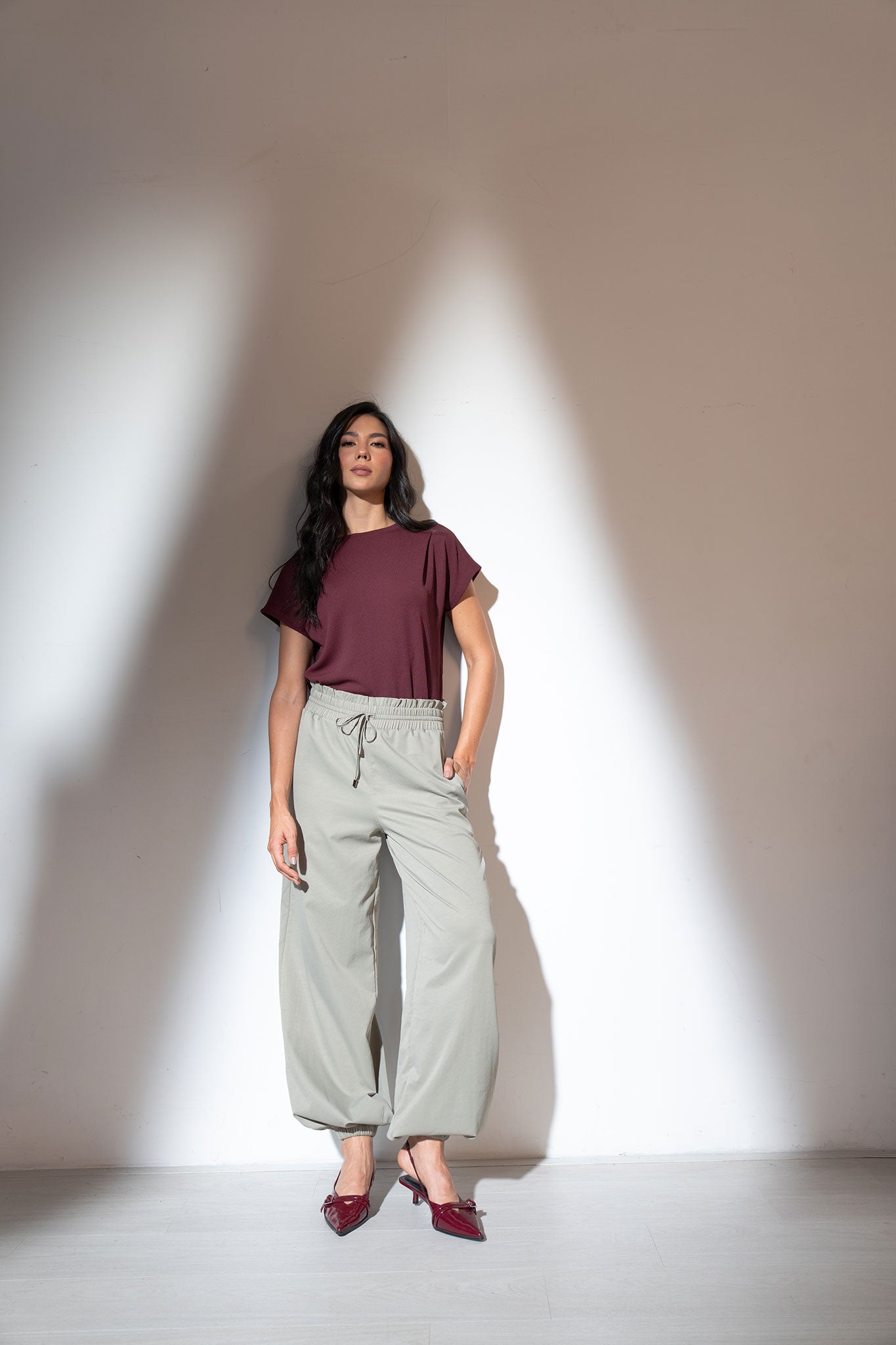 Camiseta cuello redondo