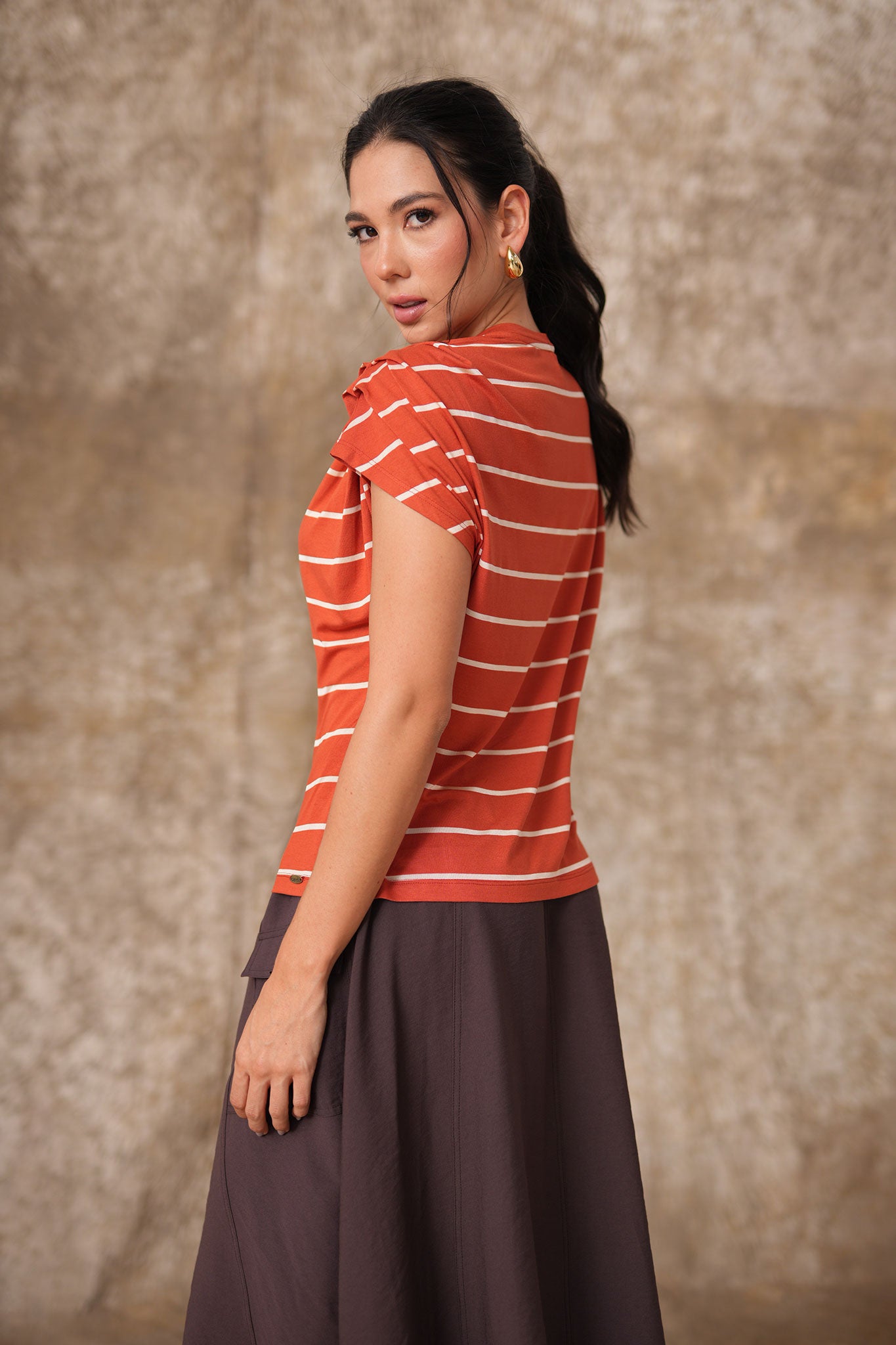 Camiseta con prenses