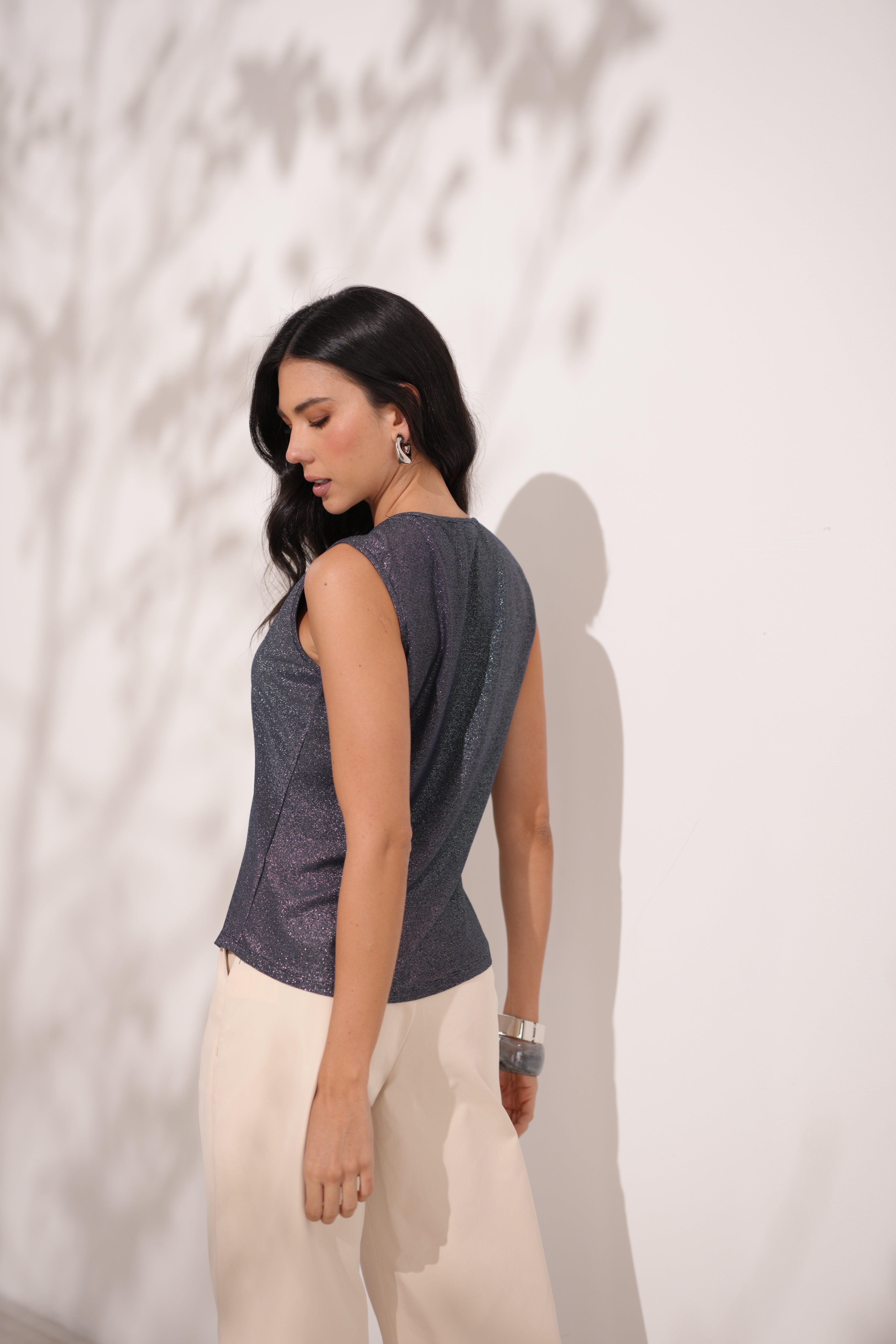 Camiseta cuello redondo