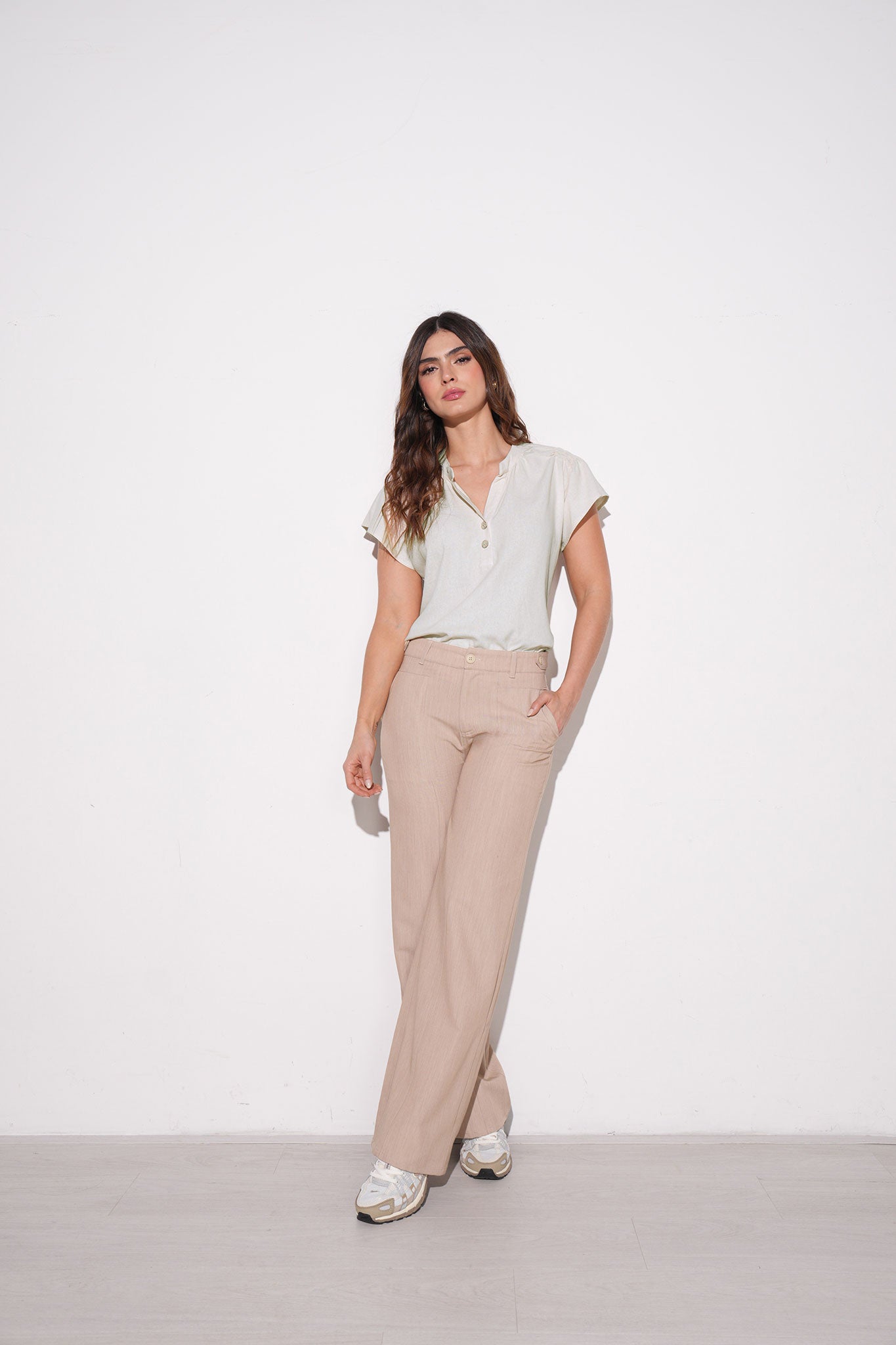 Blusa con elástico