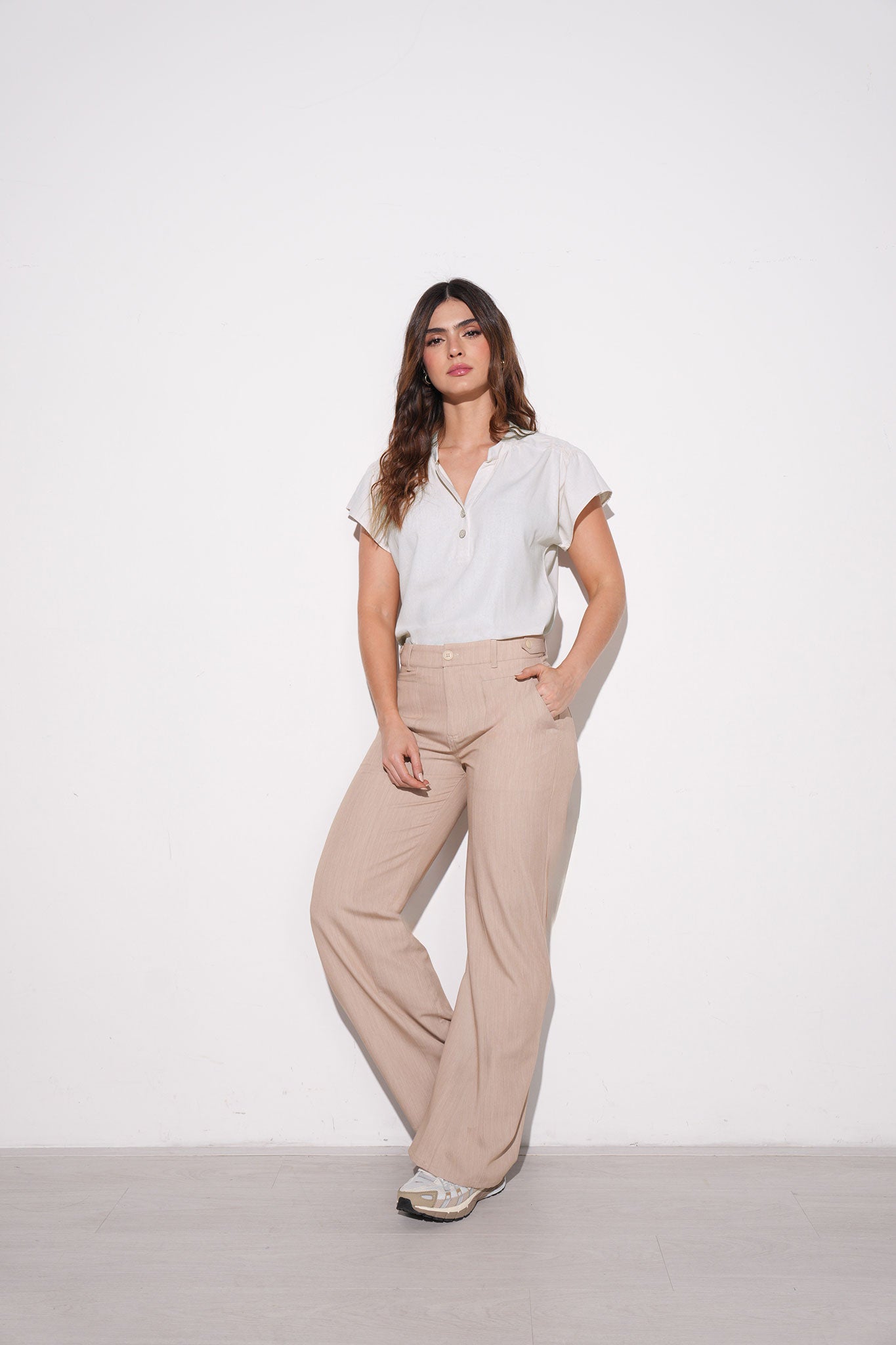 Blusa con elástico