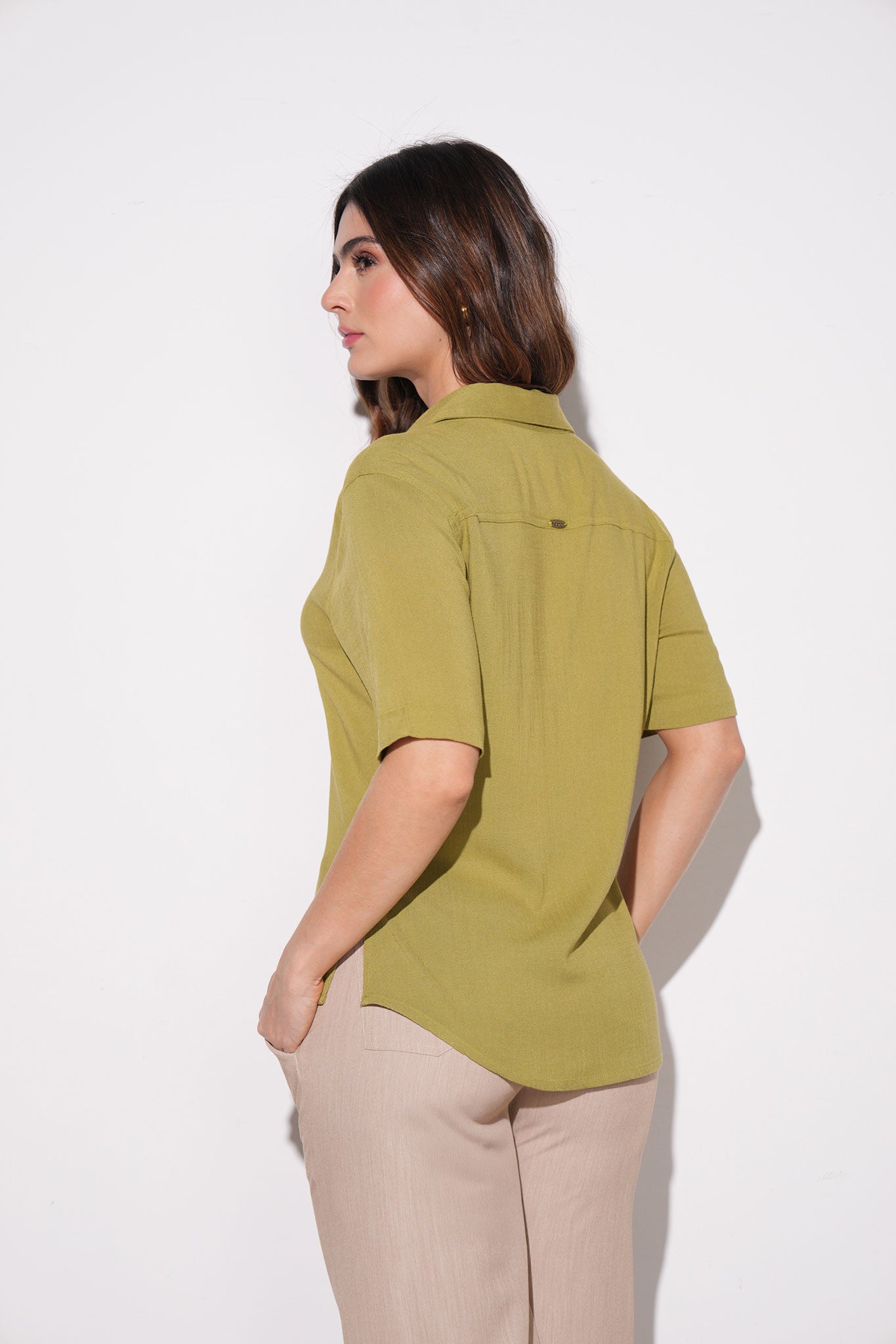 Blusa con cuello