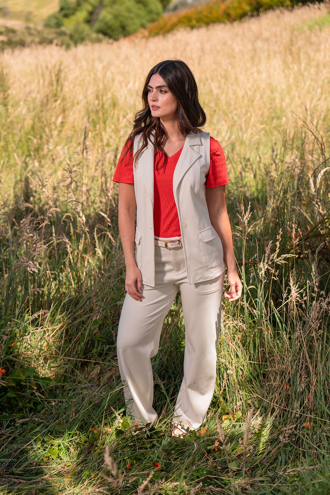 Chaleco con bolsillos