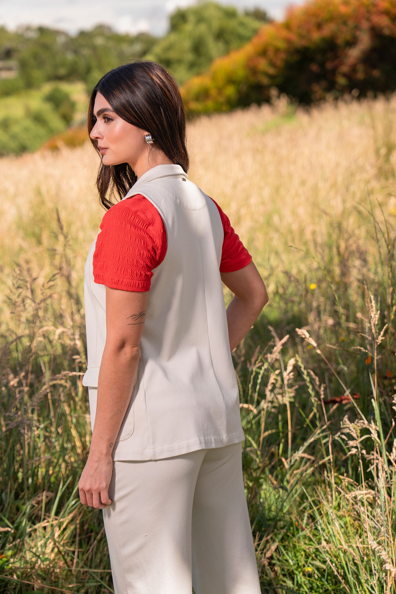 Chaleco con bolsillos