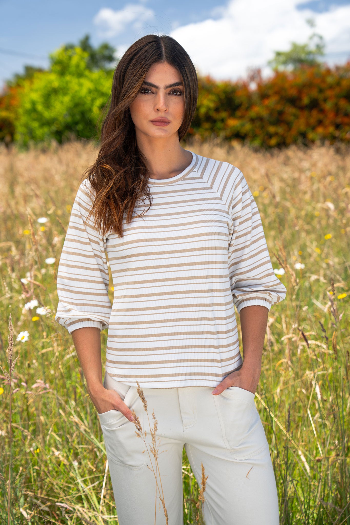 Camiseta manga ranglán