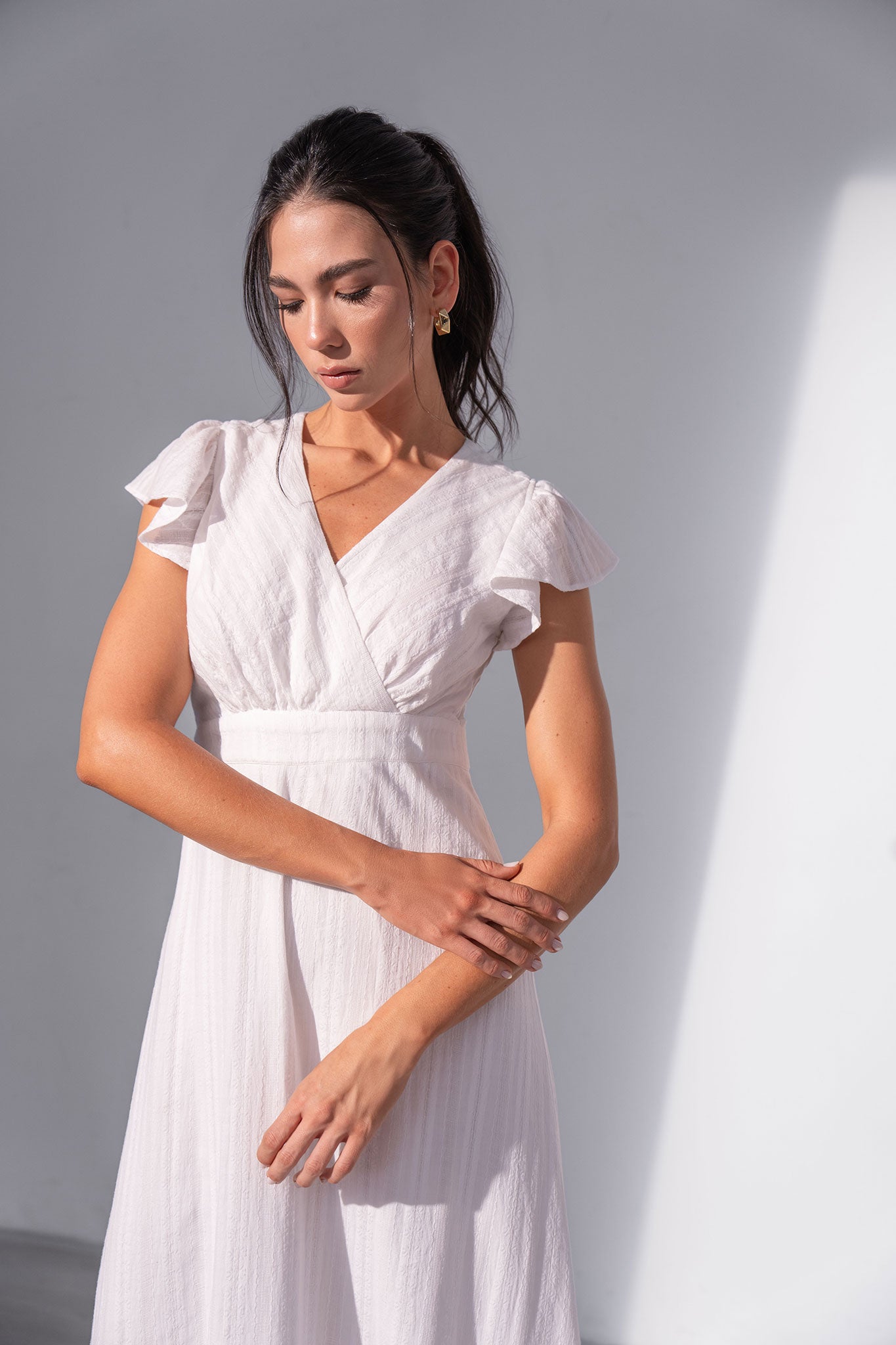 Vestido largo con bolero