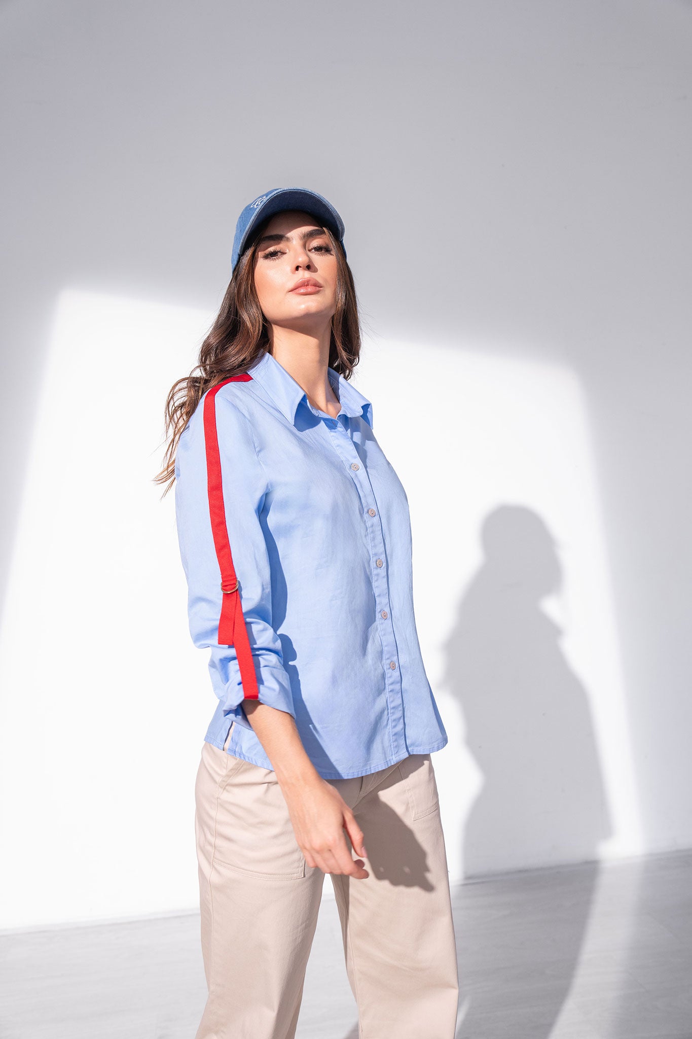 Blusa manga larga