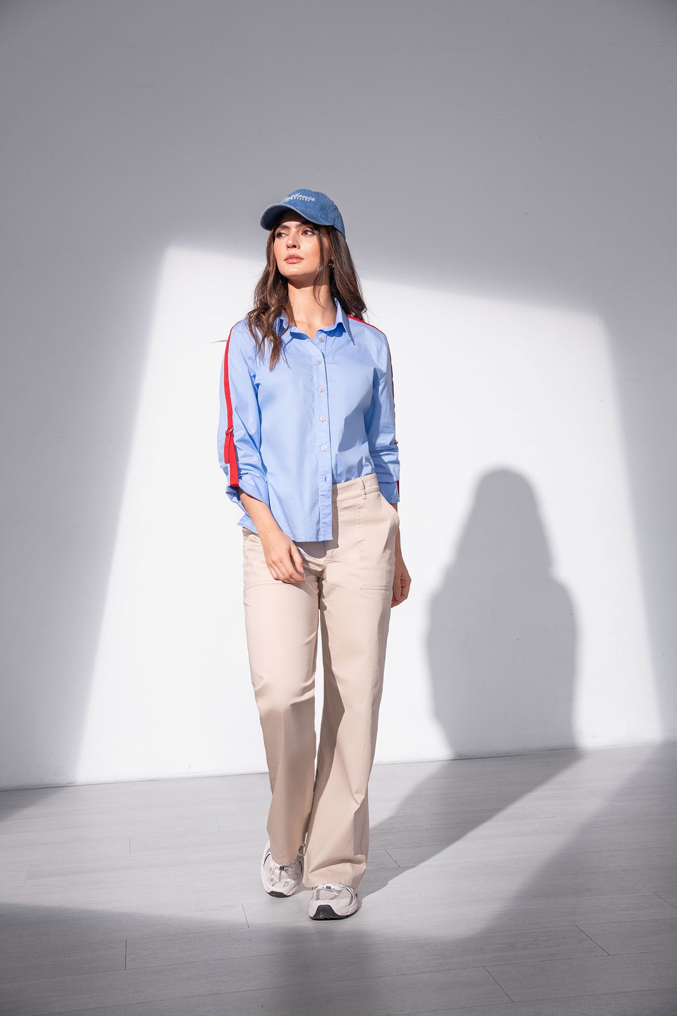 Blusa manga larga