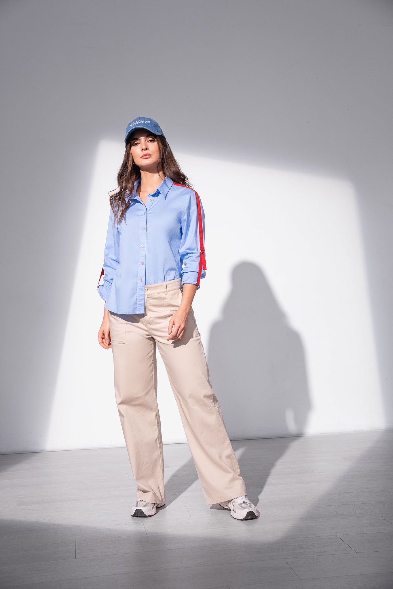 Blusa manga larga