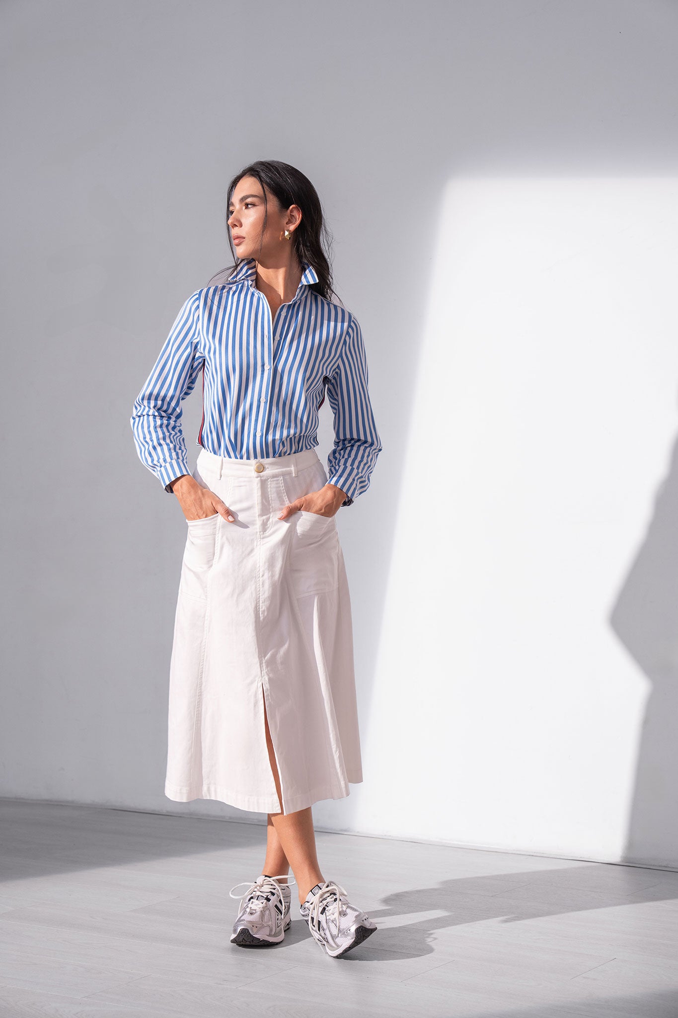Blusa manga larga