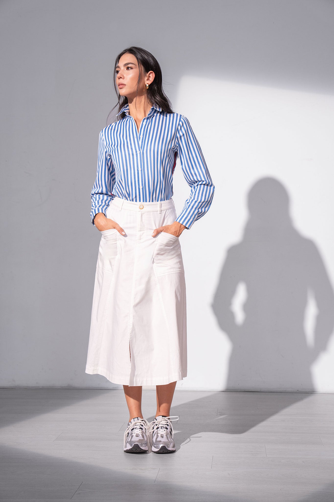 Blusa manga larga