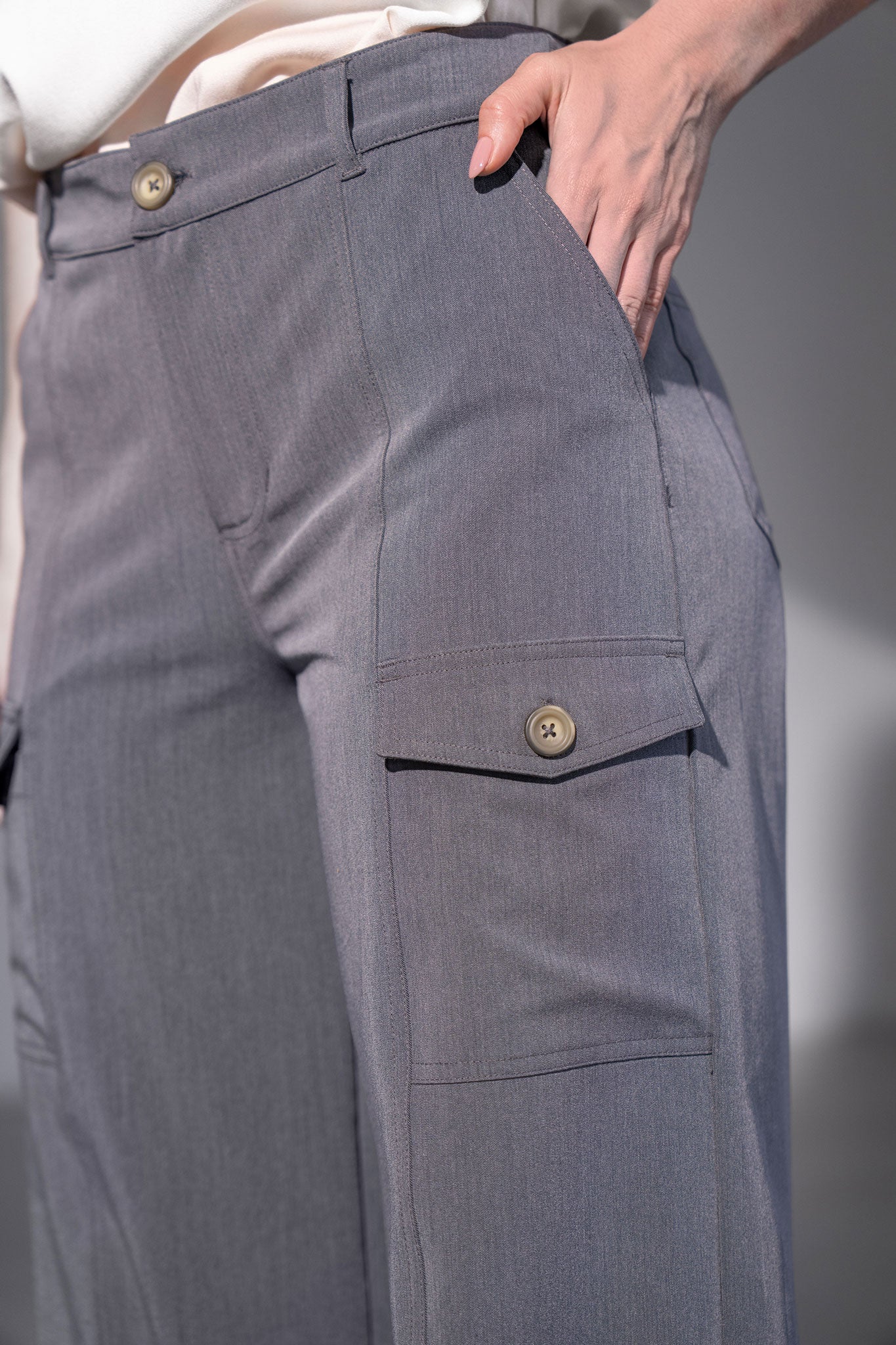 Pantalón bota amplia