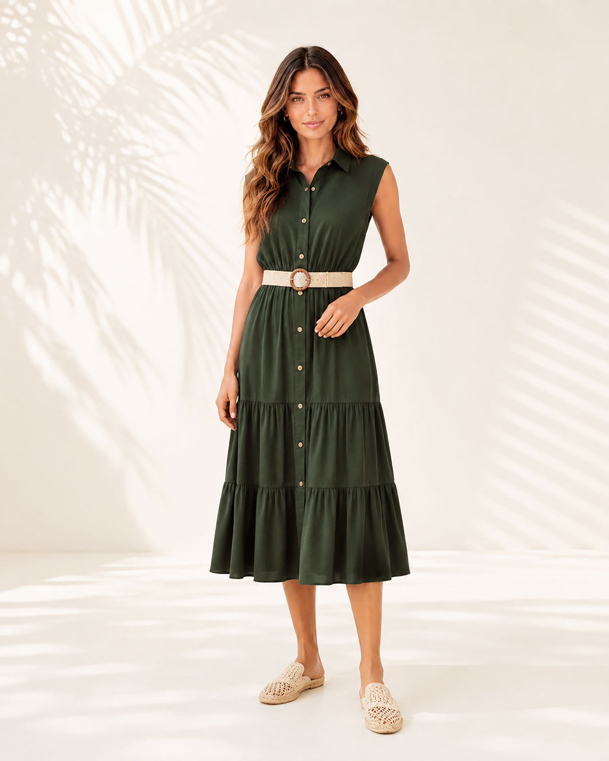 Vestido manga sisa