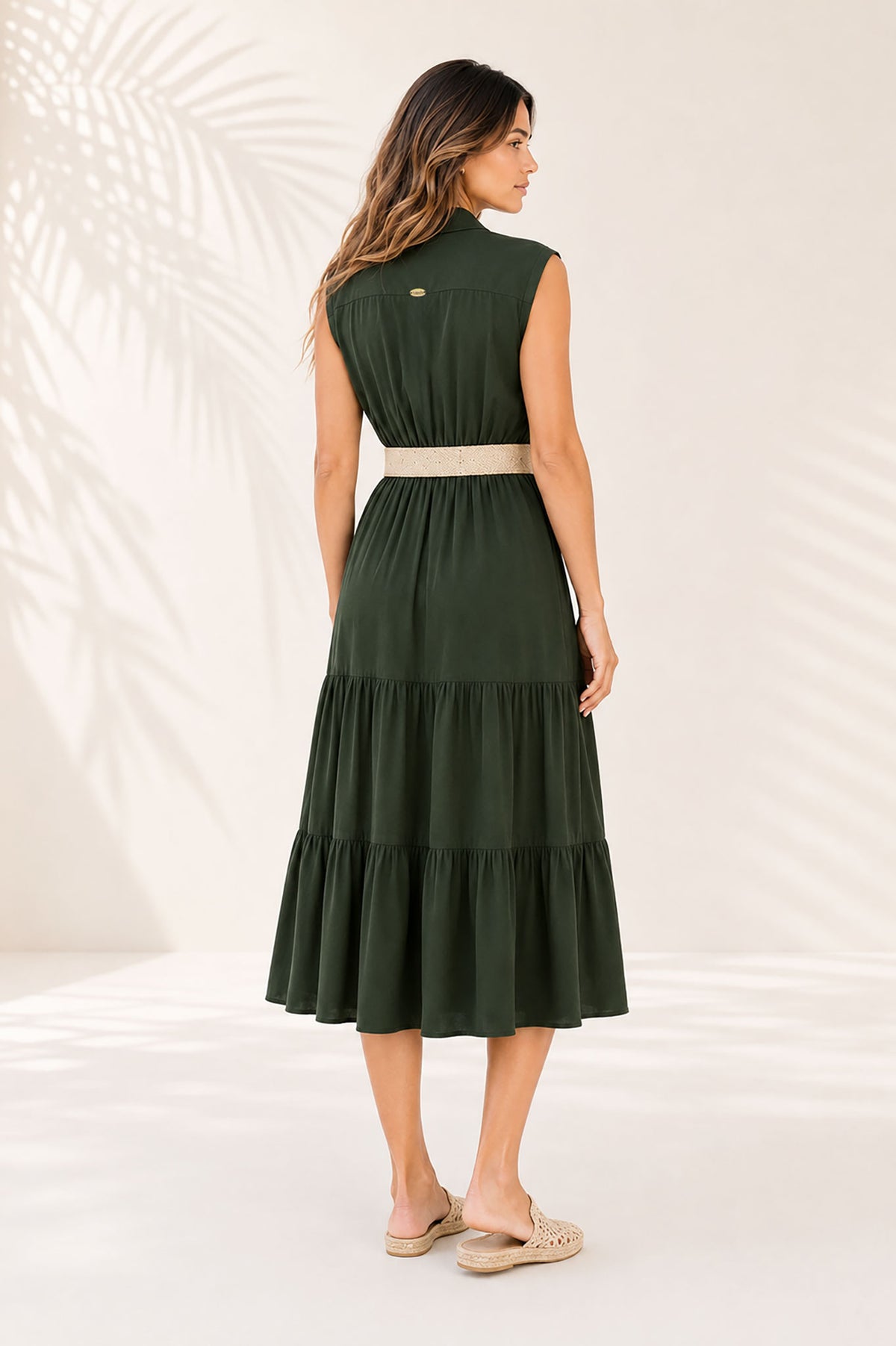 Vestido manga sisa