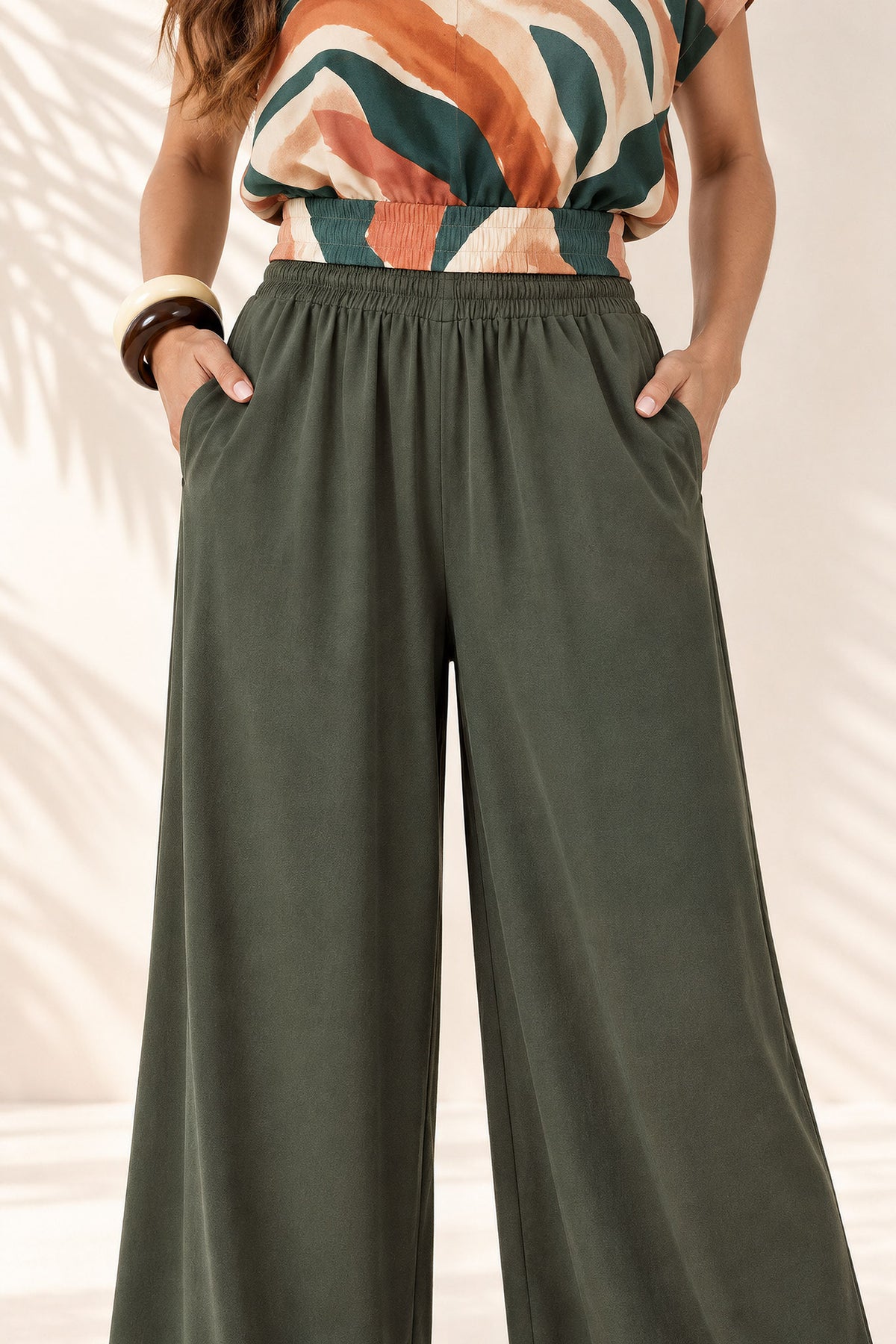 Pantalón bota amplia