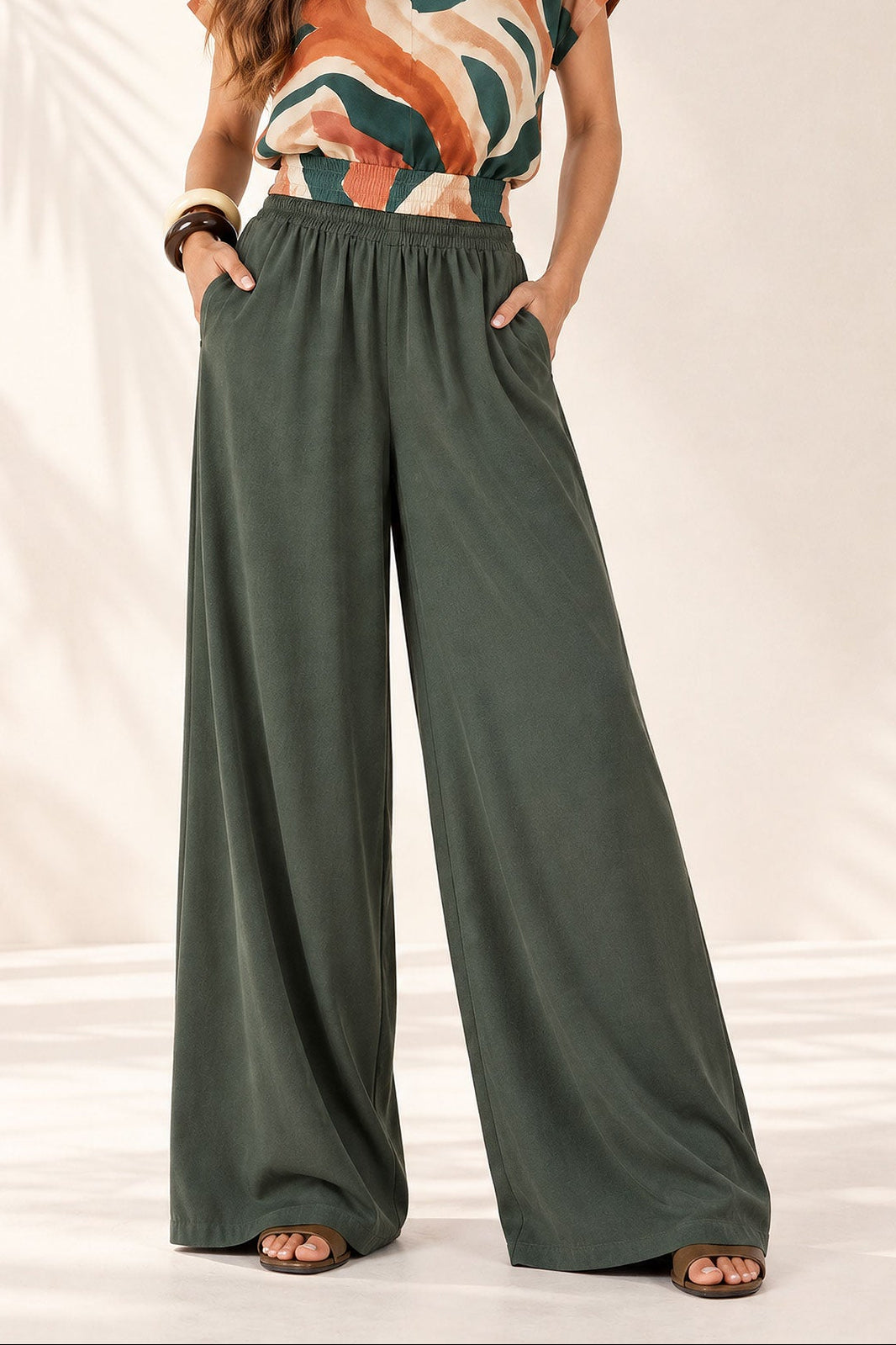 Pantalón bota amplia