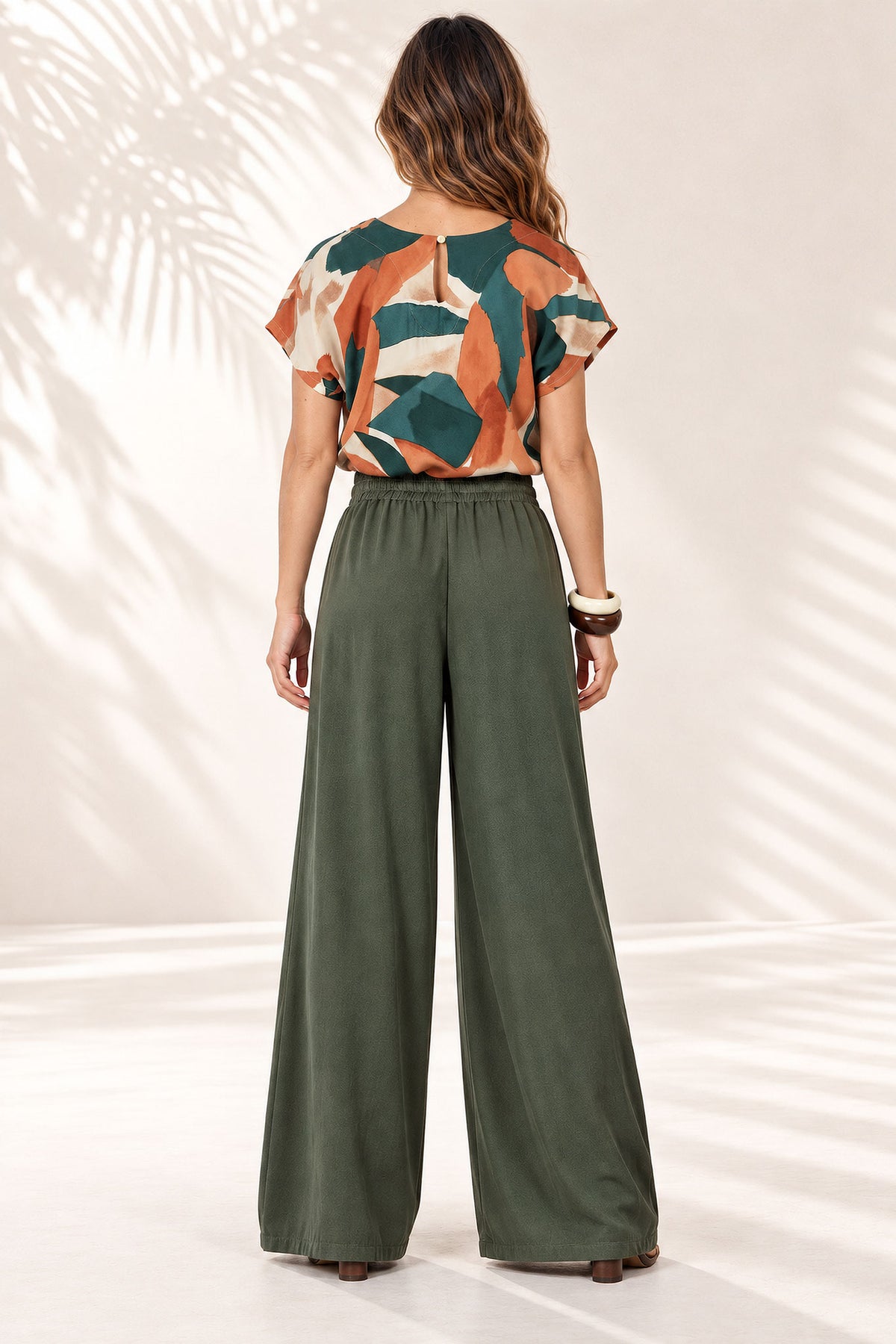 Pantalón bota amplia